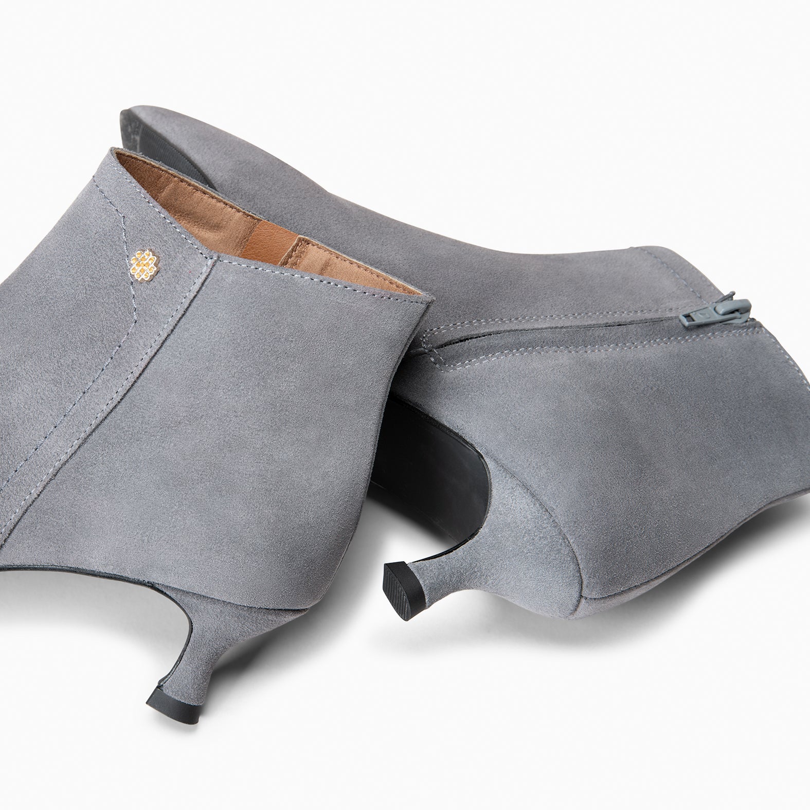 LORD – Botines tacón bajo GRIS - Image 6