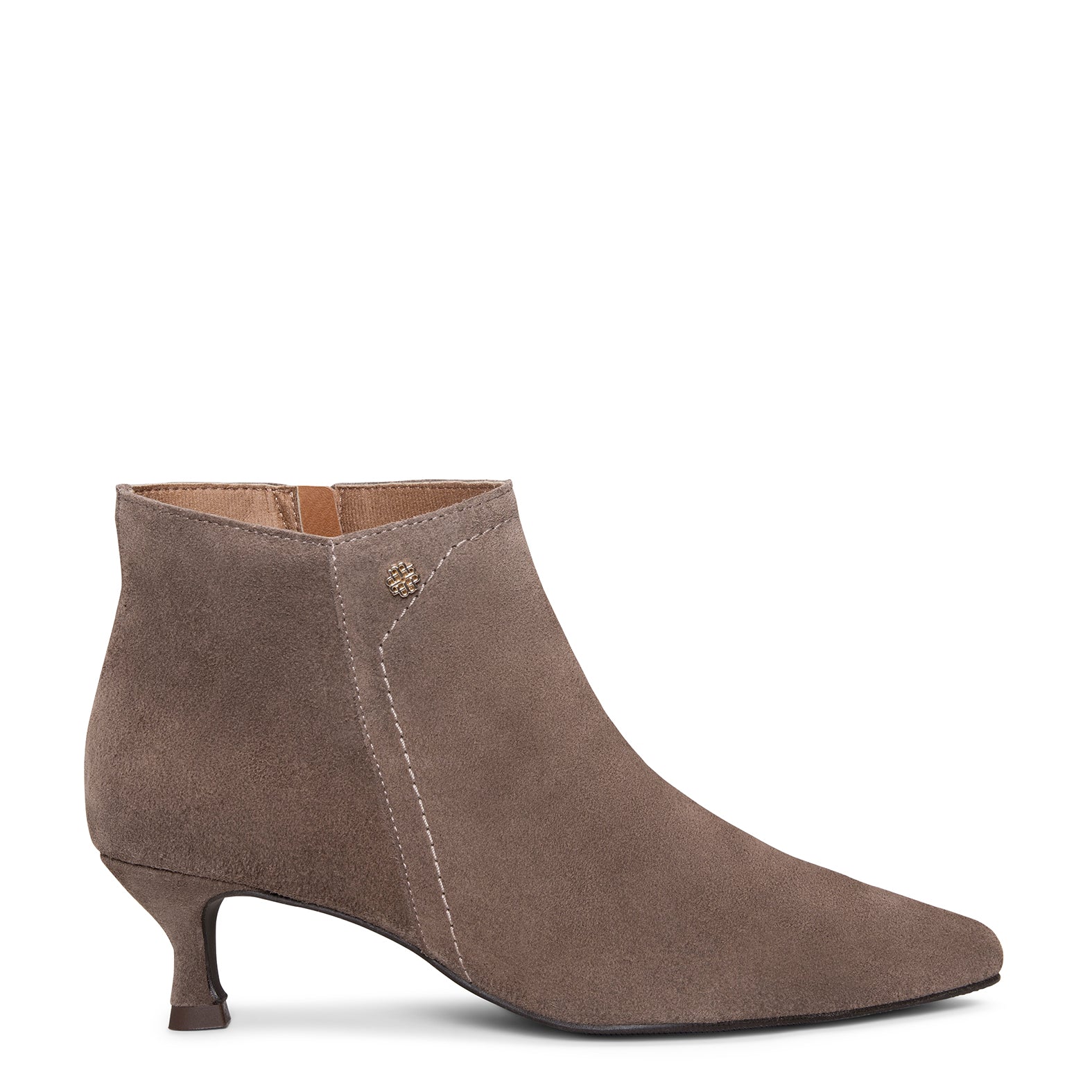 LORD – Botines tacón bajo TAUPE - Image 3