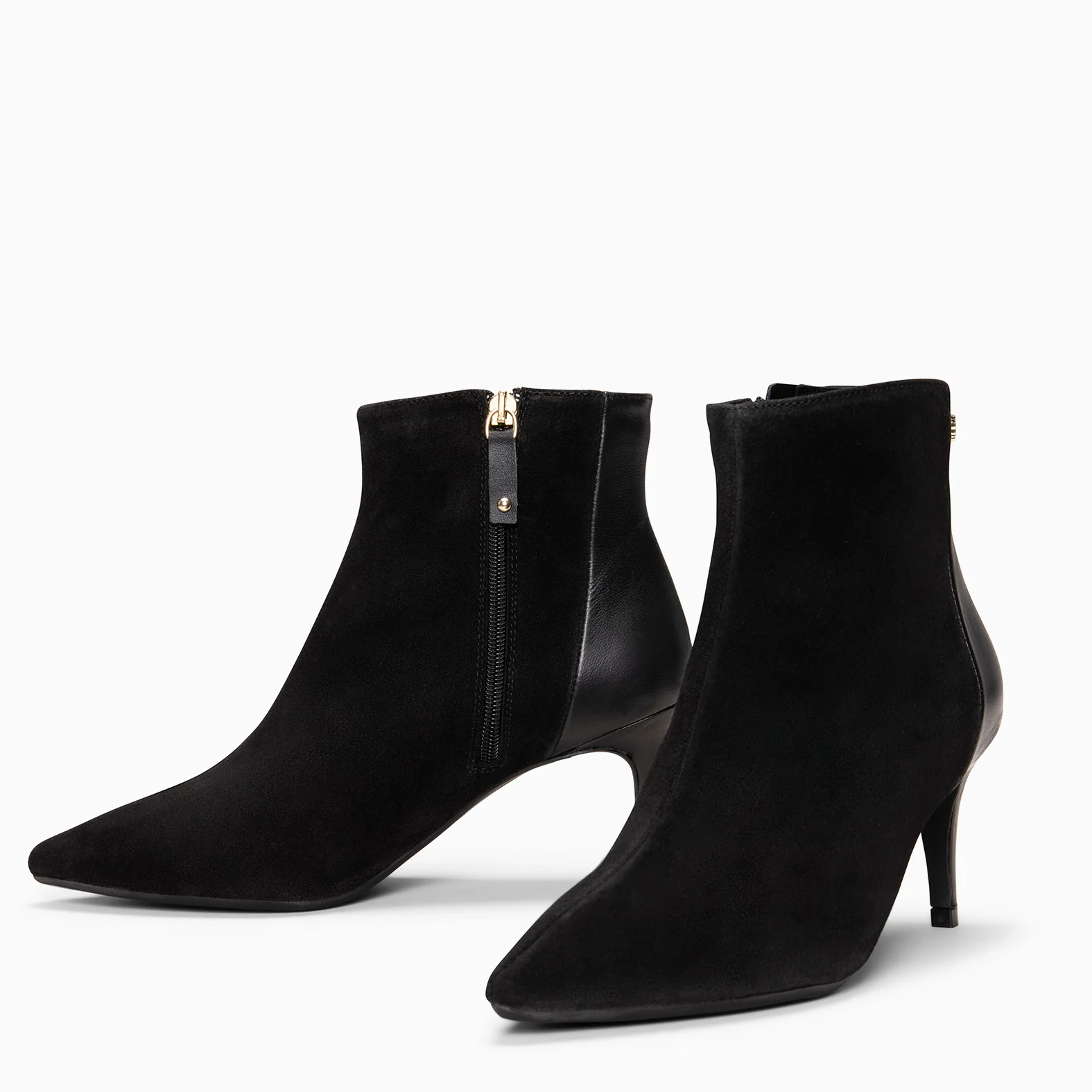 NIGHT - Botines elegantes de tacón fino NEGRO - Image 4