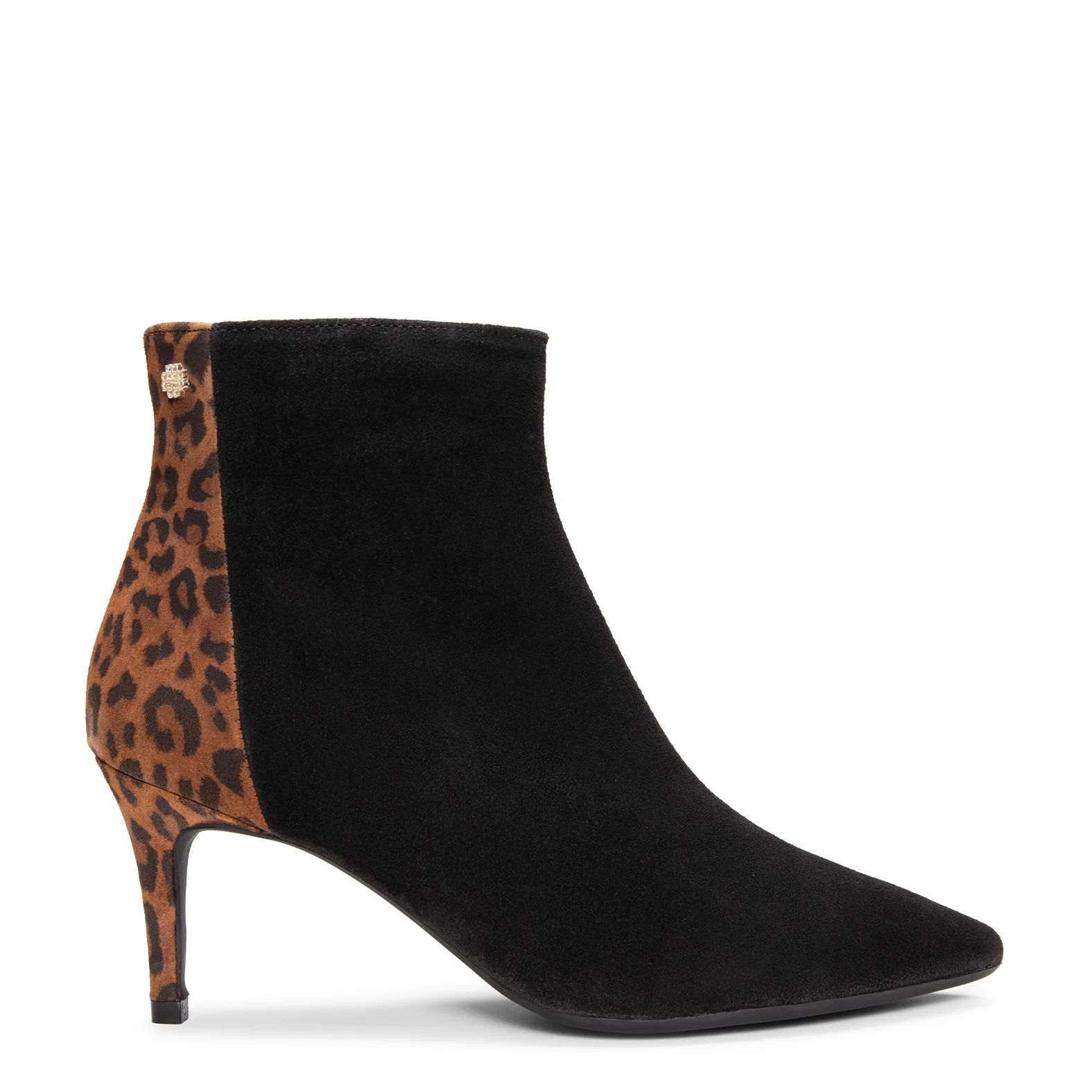 NIGHT - Botines elegantes de tacón fino NEGRO LEOPARDO - Image 3