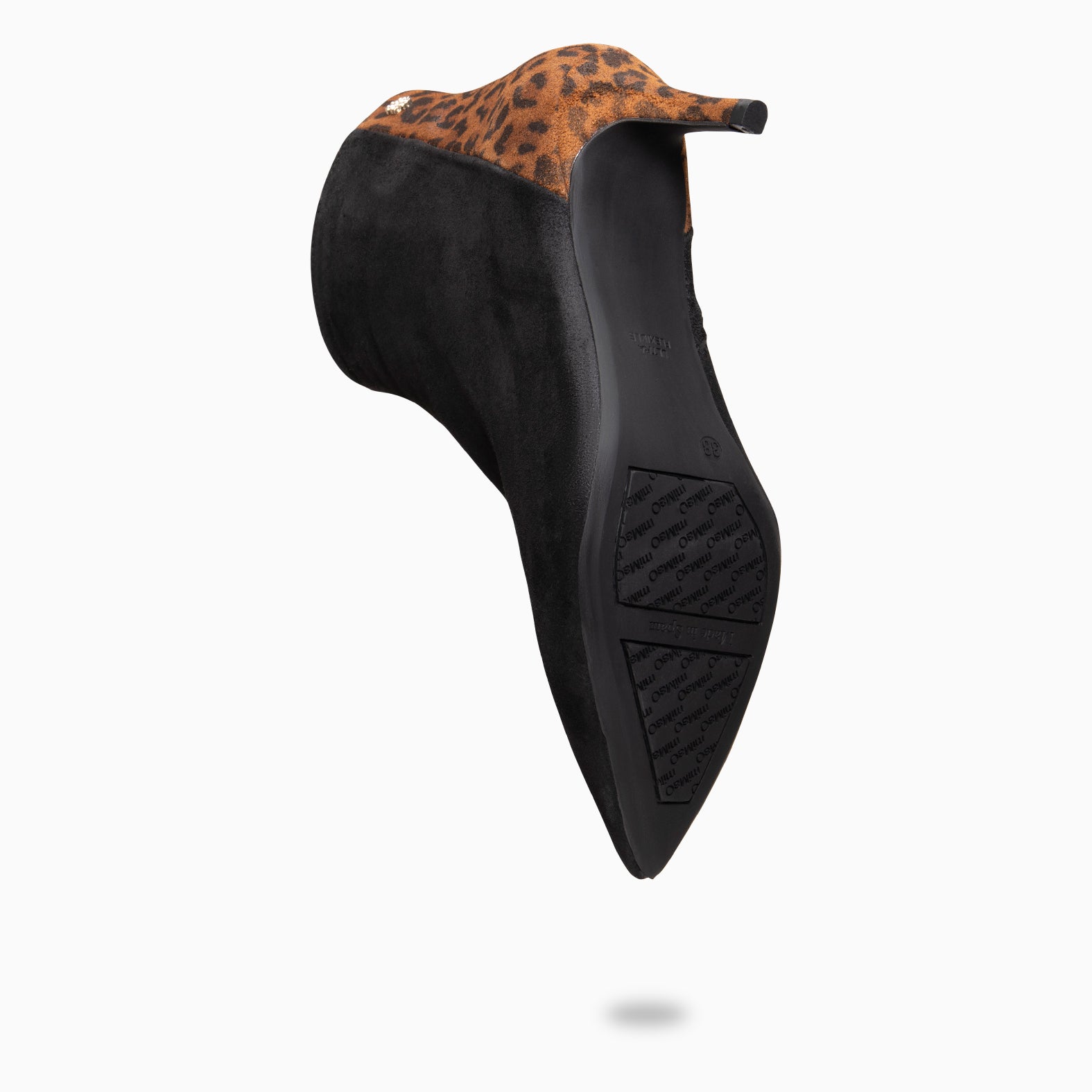 NIGHT - Botines elegantes de tacón fino NEGRO LEOPARDO - Image 9