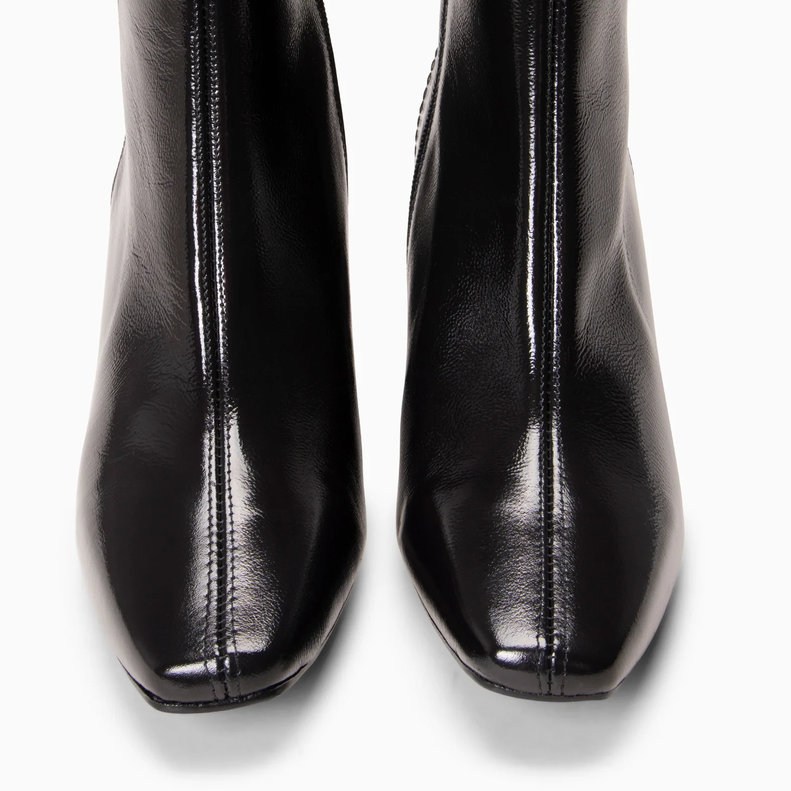 LIPPA - Botines de tacón alto de charol NEGRO - Image 5