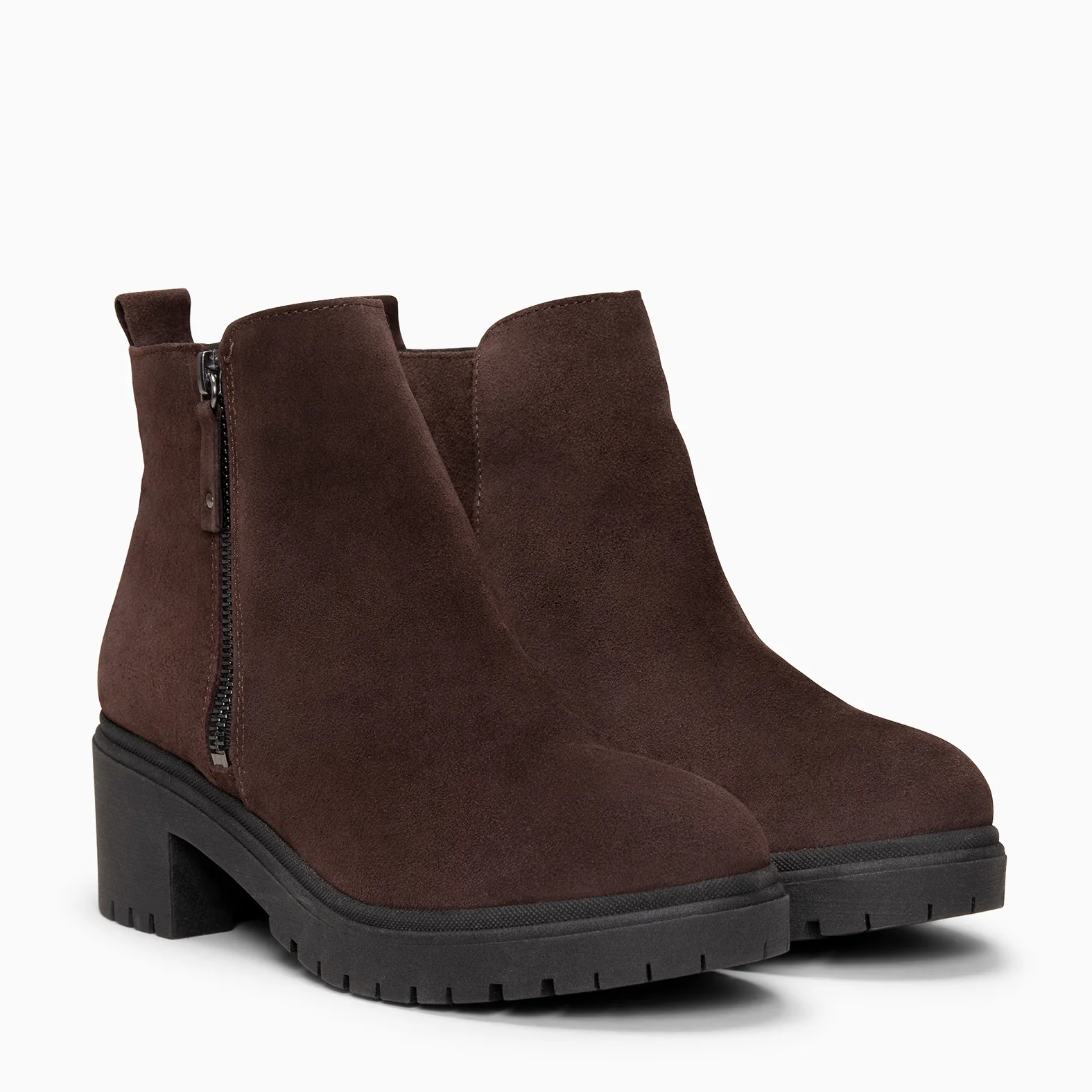 POP - Botín de piel hidrófugo MARRON - Image 2