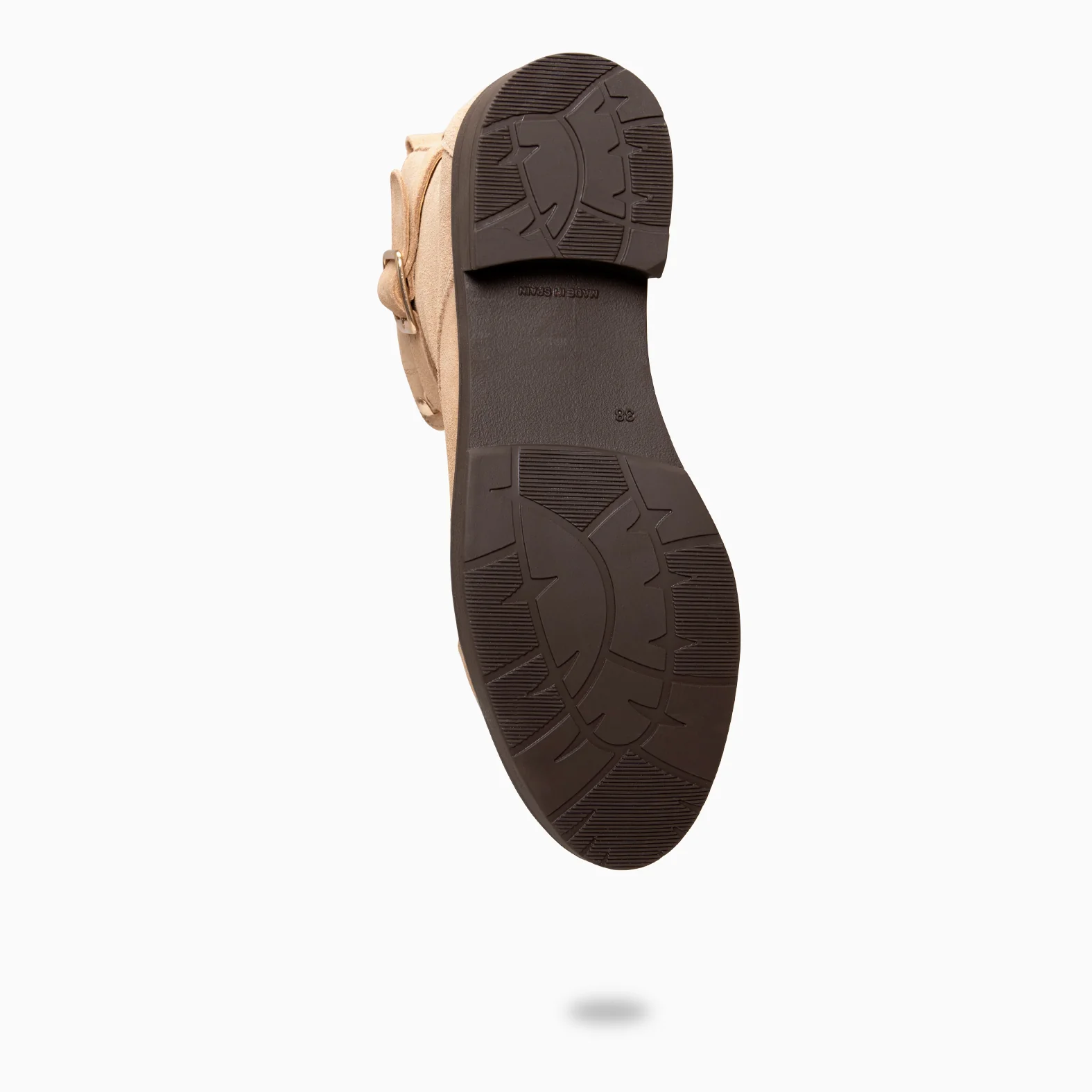 BELFAST – Botines con cordones de piel BEIGE - Image 8