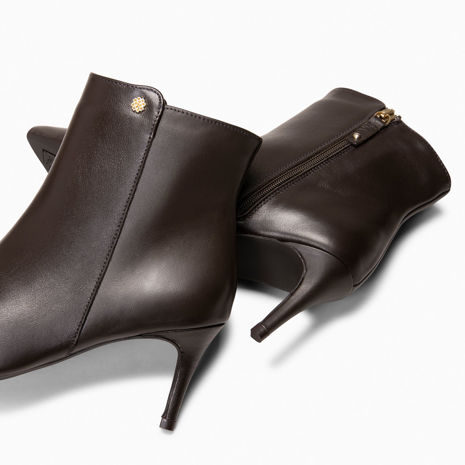 NIGHT - Botines de tacón de aguja MARRON - Image 6