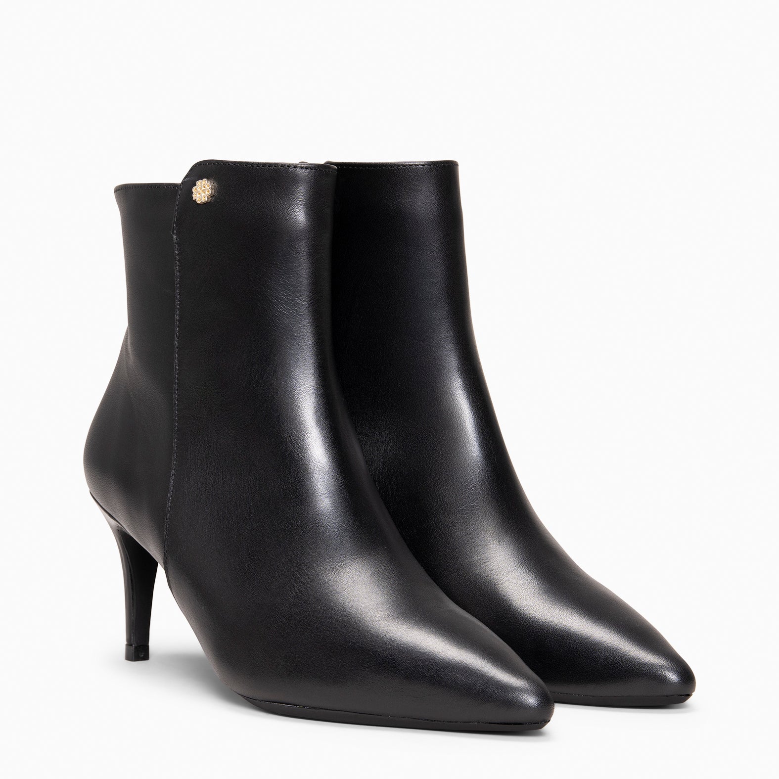 NIGHT - Botines de tacón de aguja NEGRO - Image 2