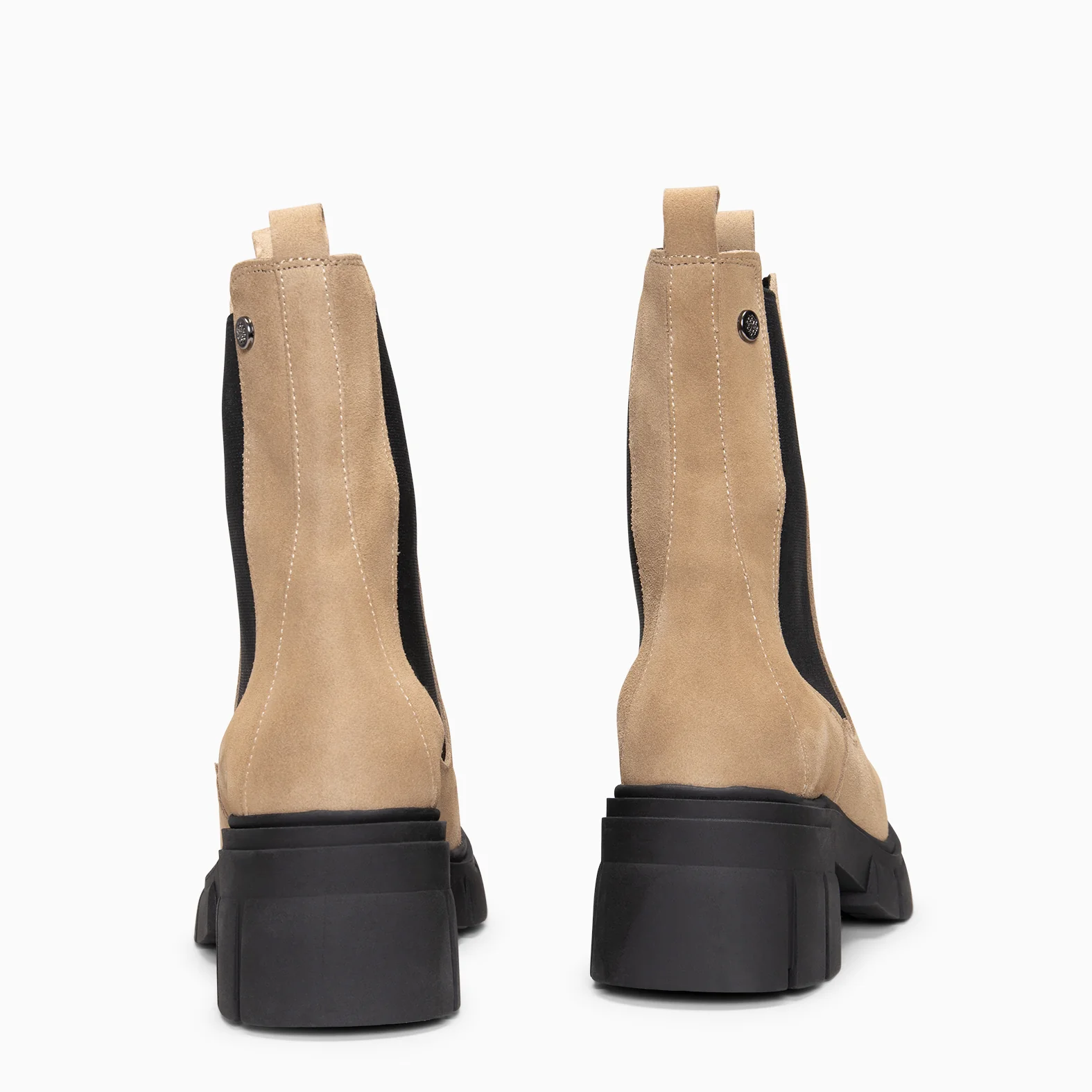 LUCIA - Botines Chelsea con plataforma BEIGE - Image 7