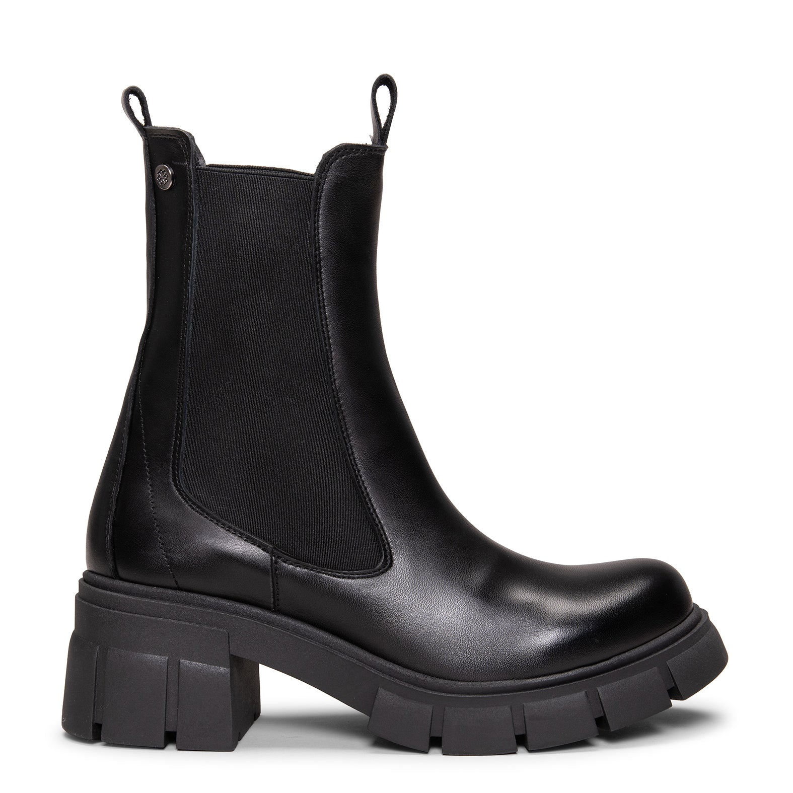 LUCIA - Botines Chelsea con plataforma NEGRO - Image 3