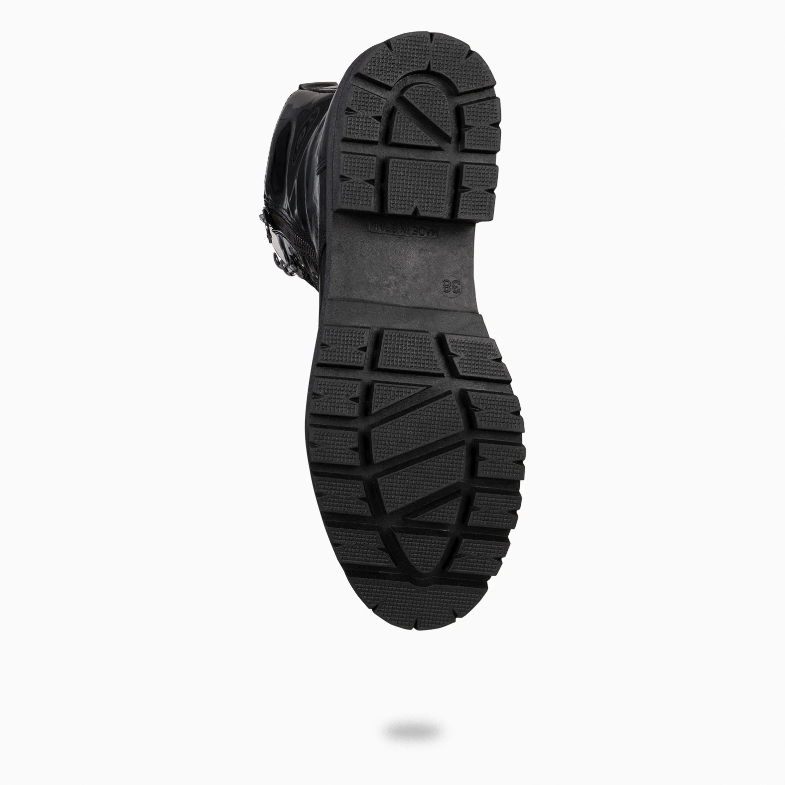 MILITAR – Botas militares de mujer NEGRO CHAROL - Image 9