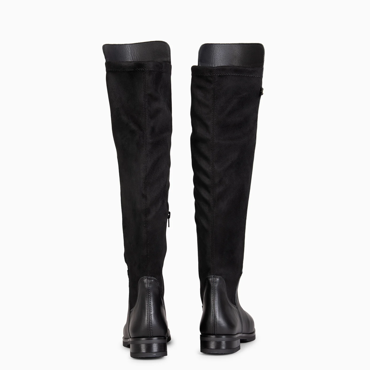 LIA - Bota alta de piel NEGRO - Image 3