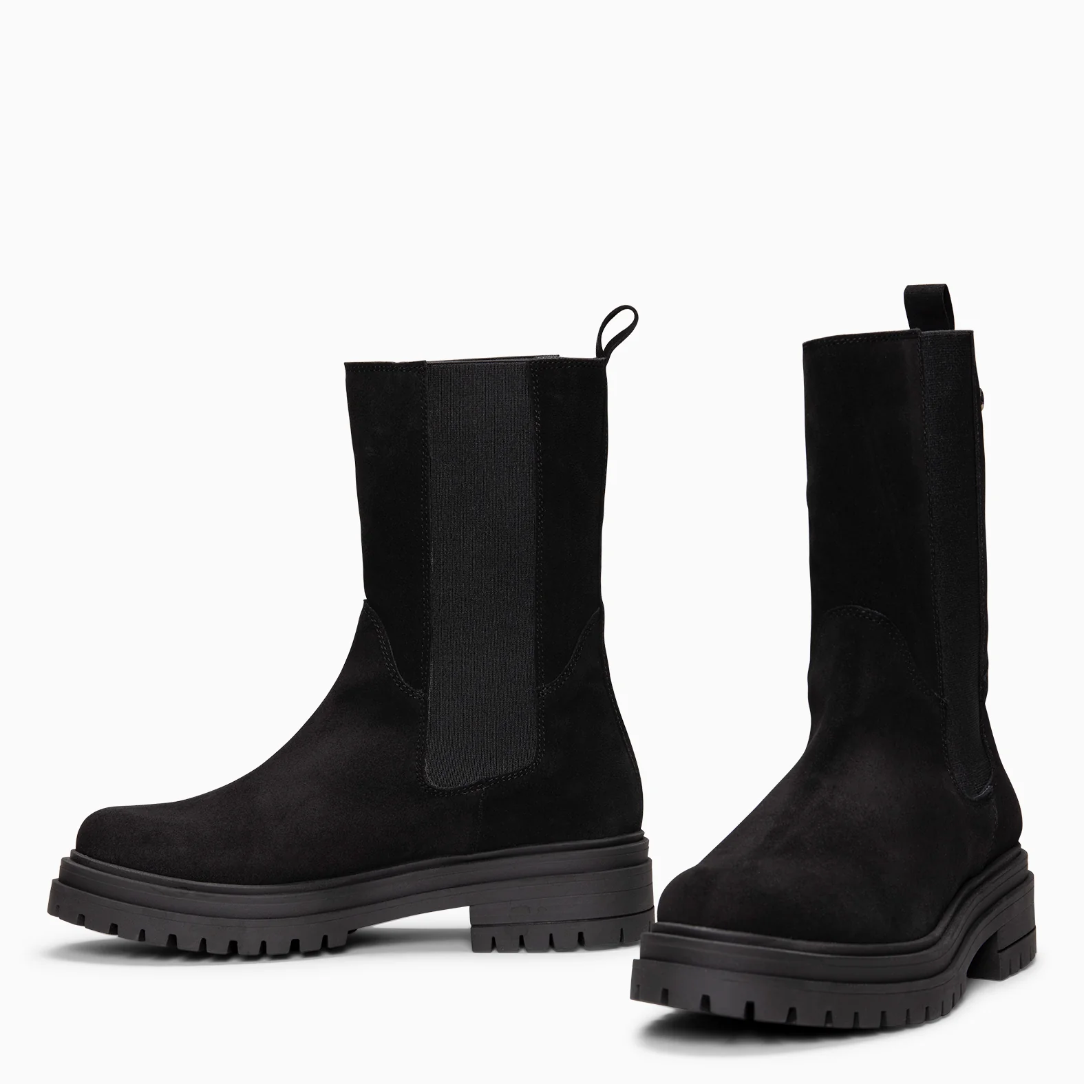 MARTE - Botines Chelsea con suela track NEGRO - Image 4