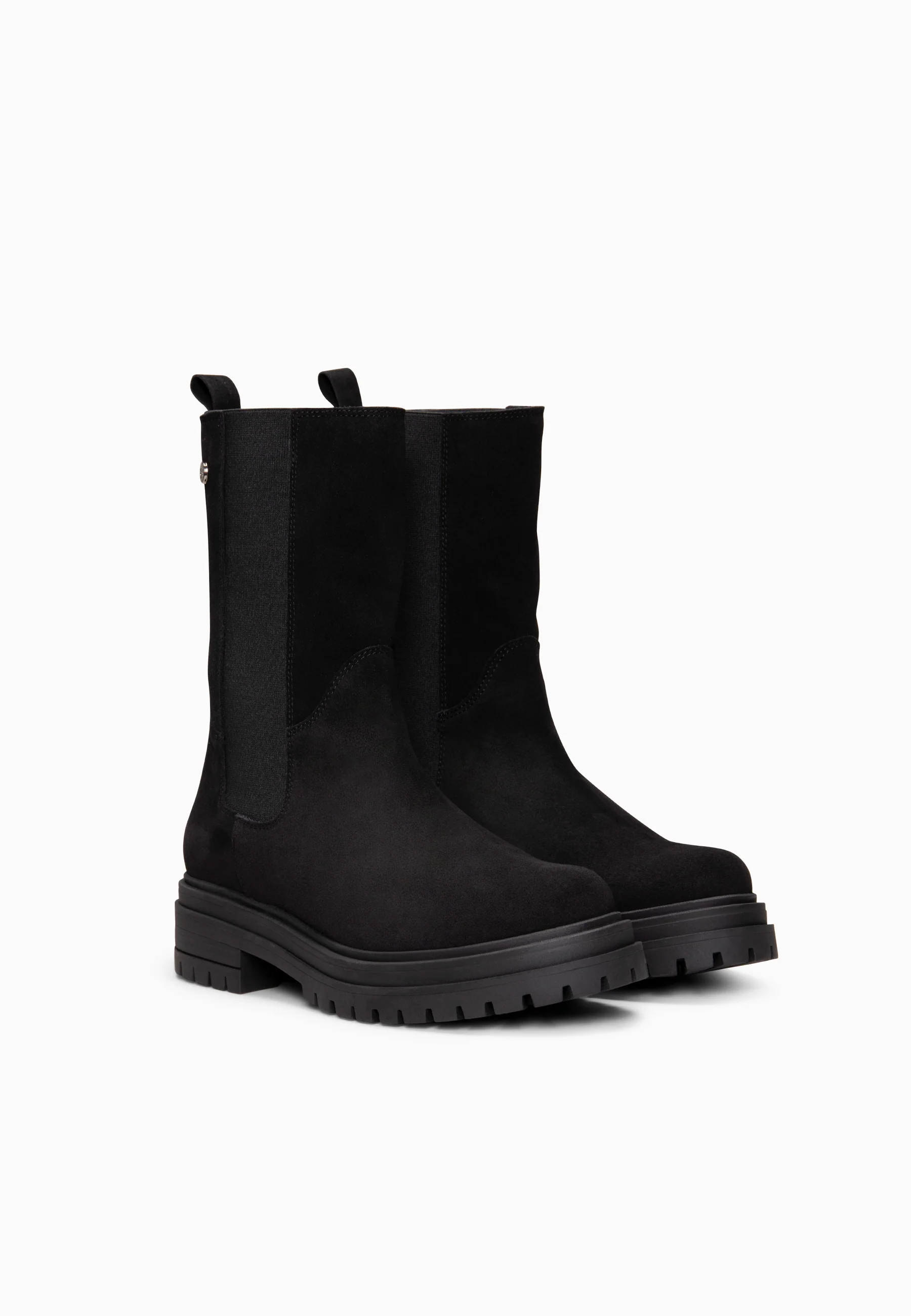 MARTE - Botines Chelsea con suela track NEGRO - Image 7