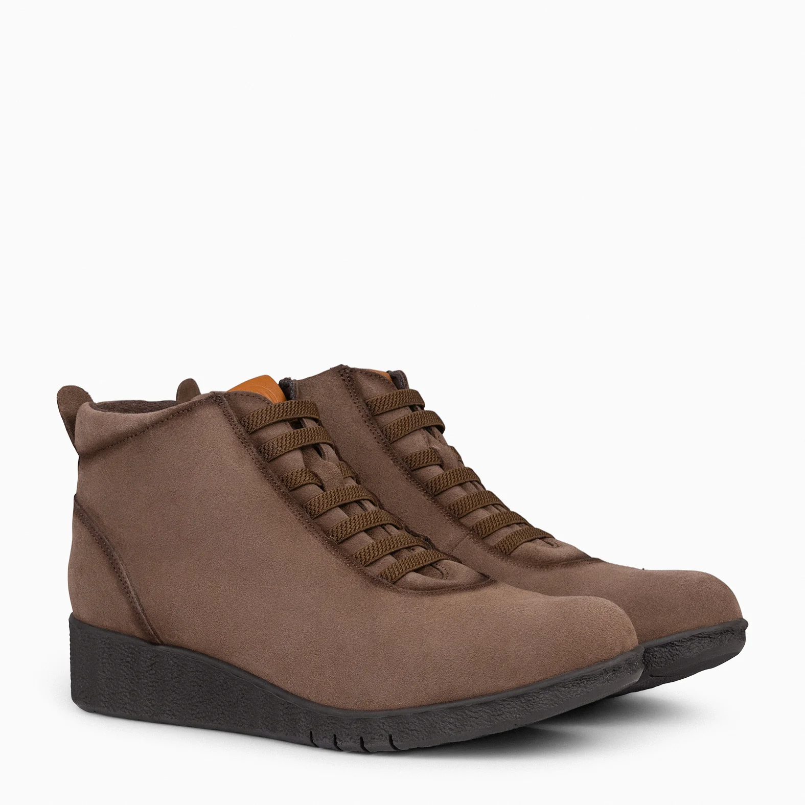 FLEXY - Zapatillas TAUPE abotinadas - Image 4