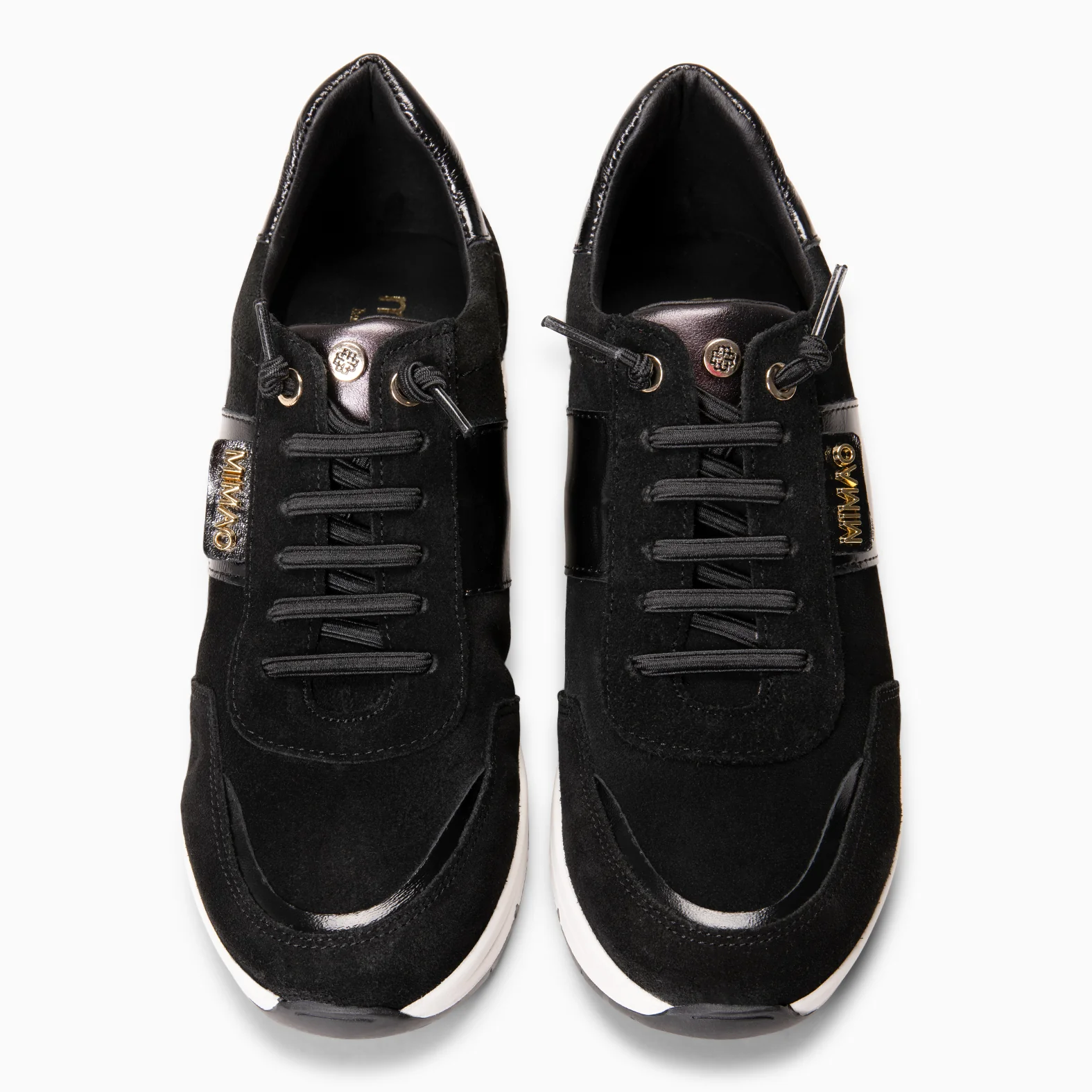 PAU - Zapatillas con cuña NEGRO - Image 4