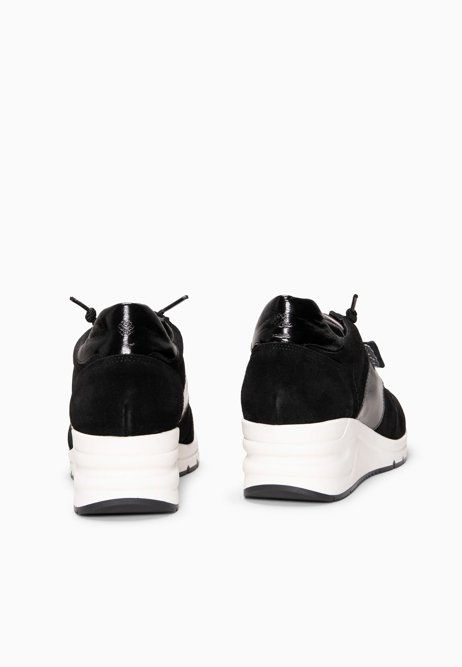 PAU - Zapatillas con cuña NEGRO - Image 8