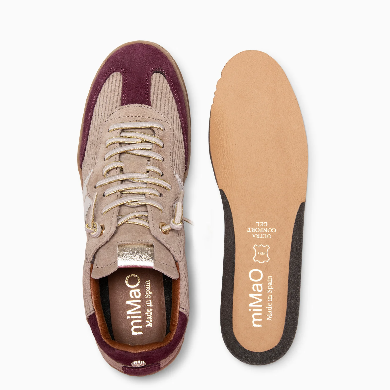 STÜDIO 01 - Deportivos de pana TAUPE - Image 7