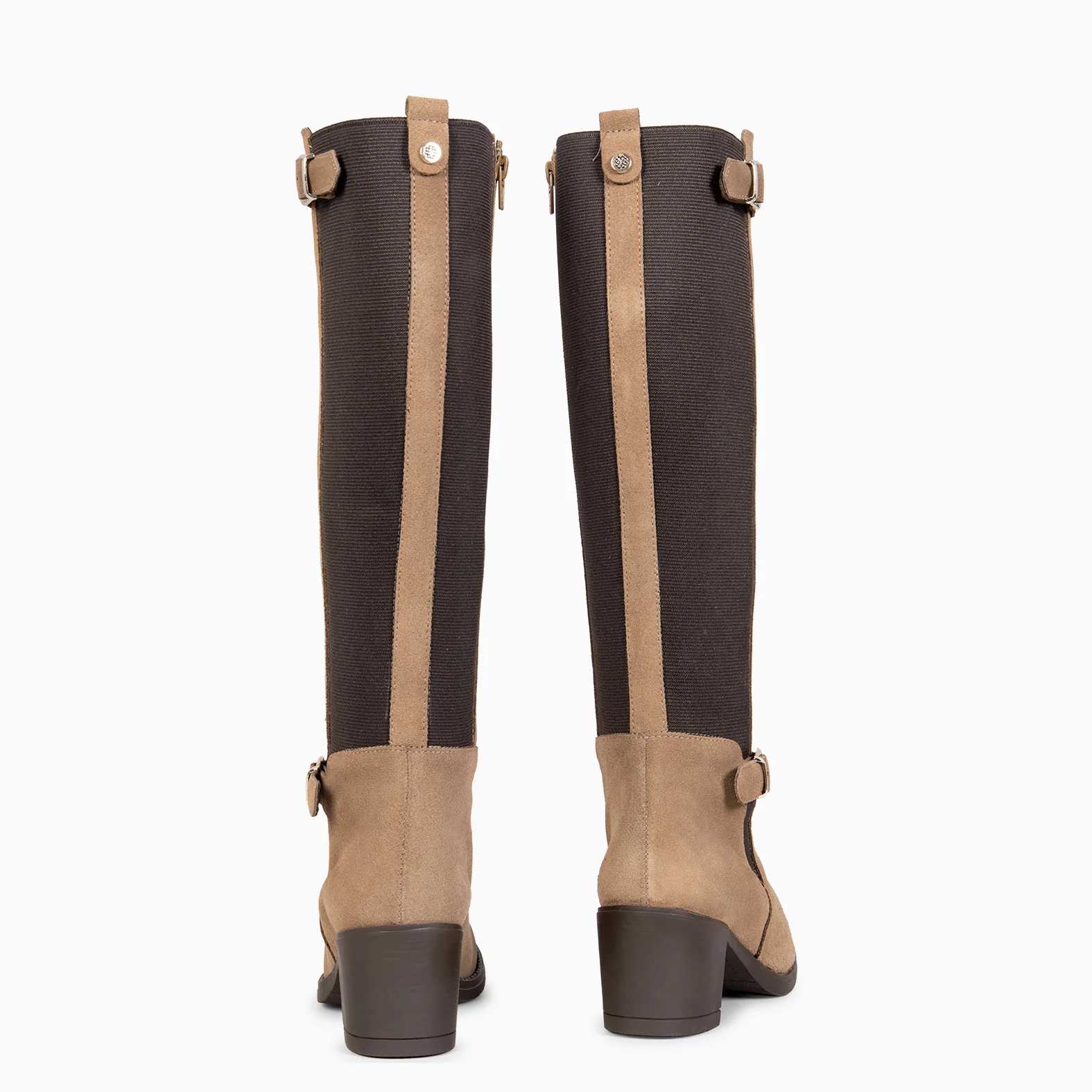 Sena - Botas de vestir con caña elástica TAUPE - Image 4