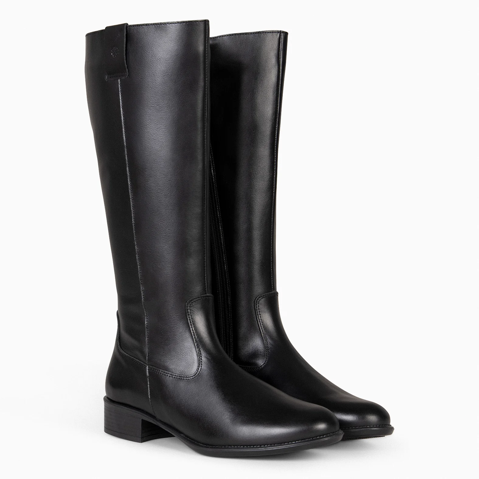 TEXAS - Botas de tacón bajo NEGRO NAPA