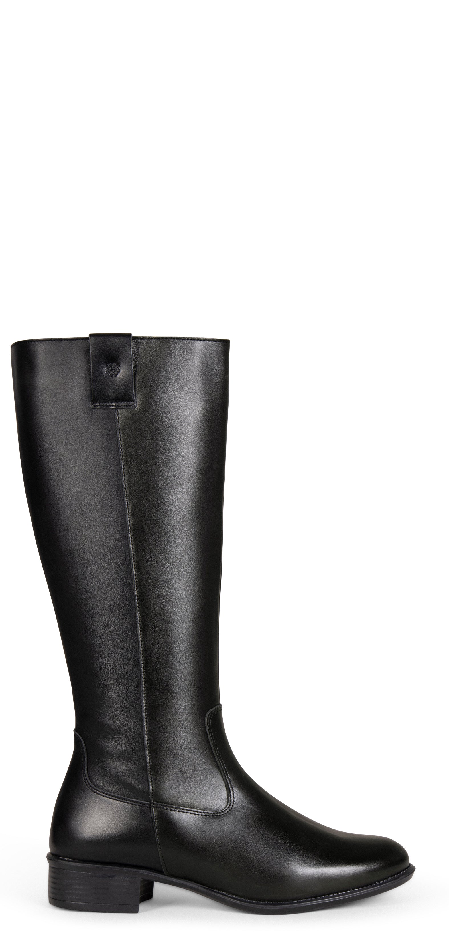 TEXAS - Botas de tacón bajo NEGRO NAPA - Image 3