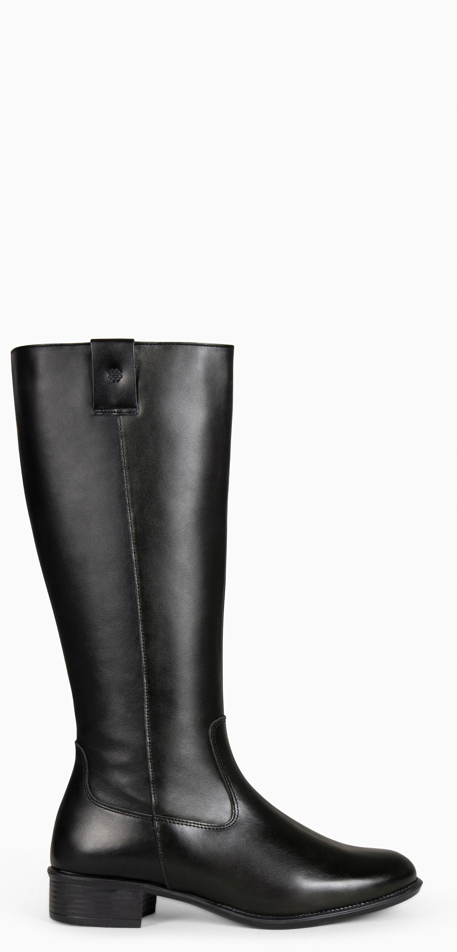 TEXAS - Botas de tacón bajo NEGRO NAPA - Image 4