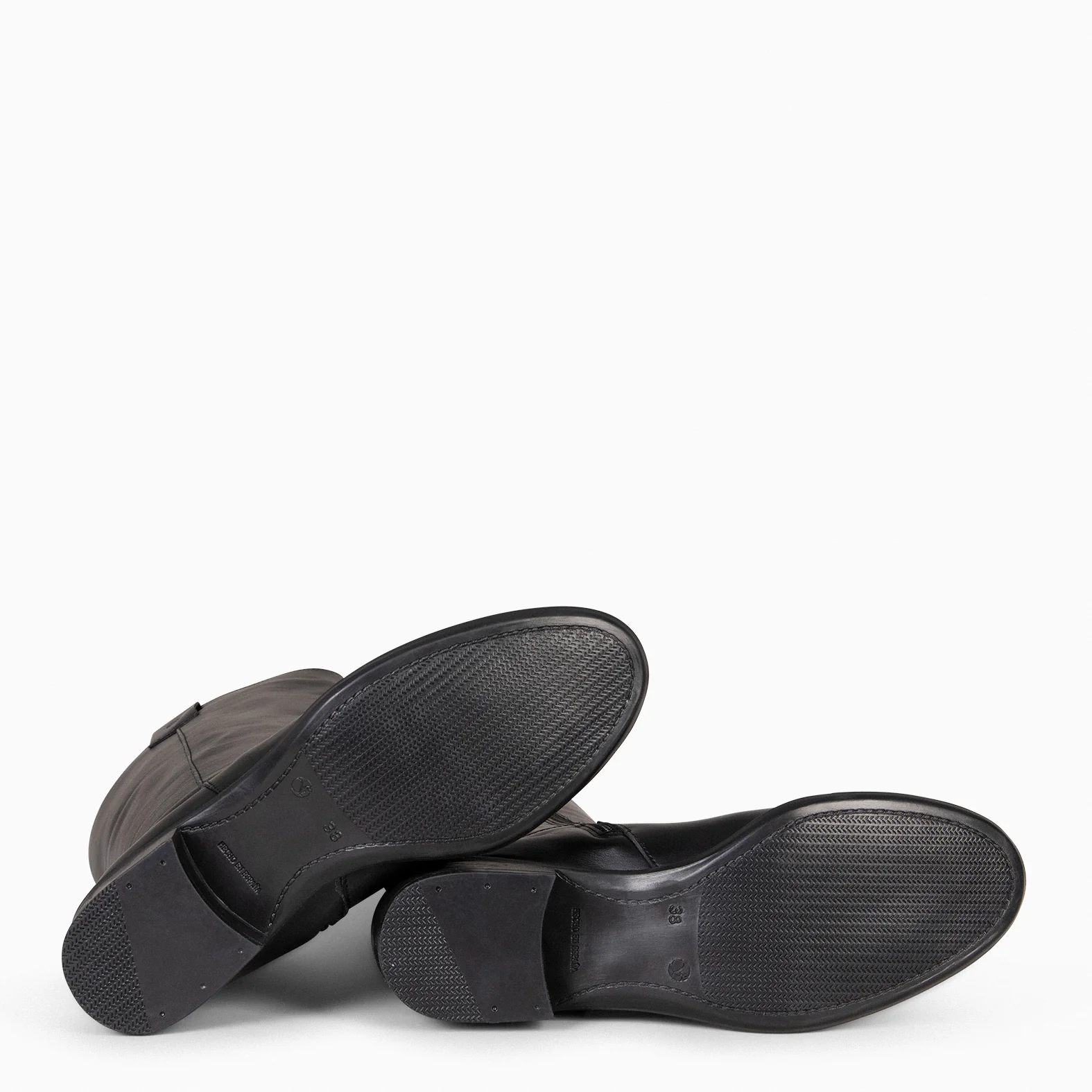 TEXAS - Botas de tacón bajo NEGRO NAPA - Image 7