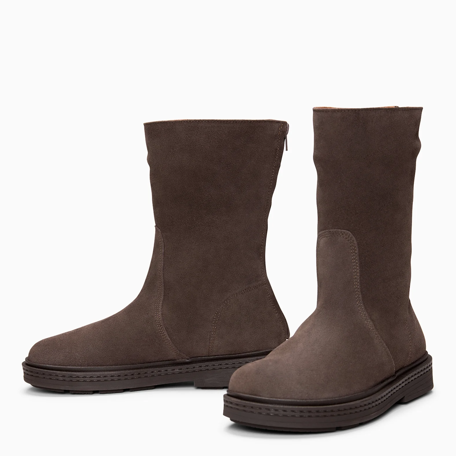 SNOW - Botines forrados de piel MARRON - Image 4