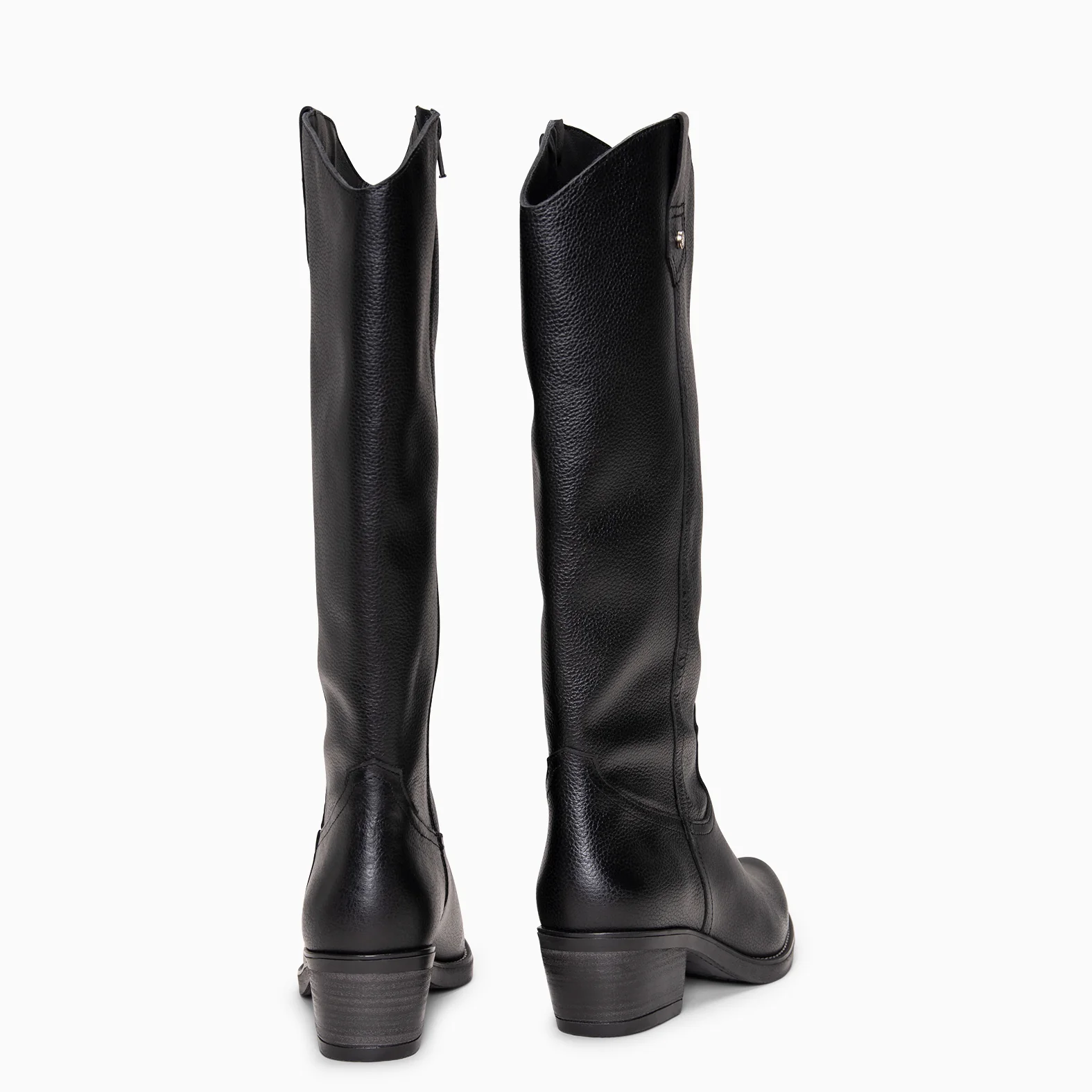 VALLEY - Botas altas de tacón NEGRO - Image 7