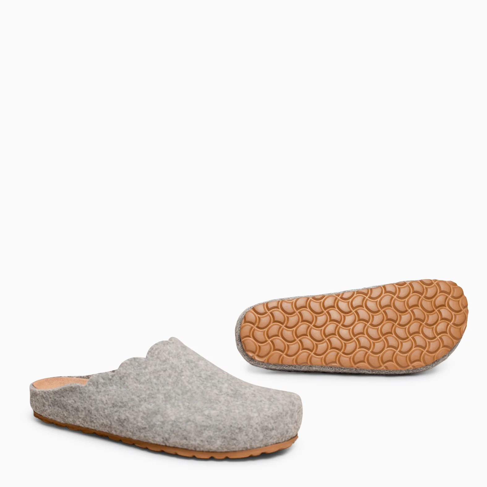 SWEET HOME - Zapatillas de estar por casa de mujer GRIS CLARO - Image 3