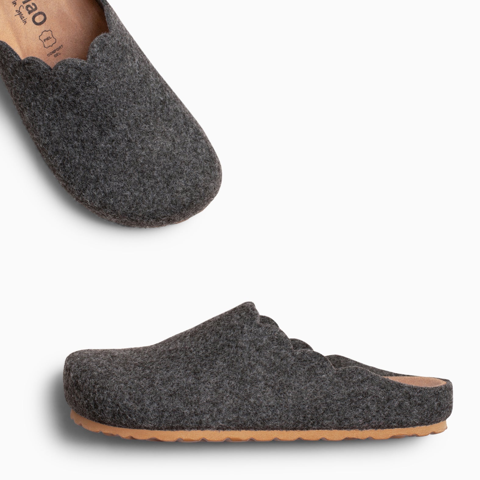 SWEET HOME - Zapatillas de estar por casa de mujer GRIS OSCURO - Image 5