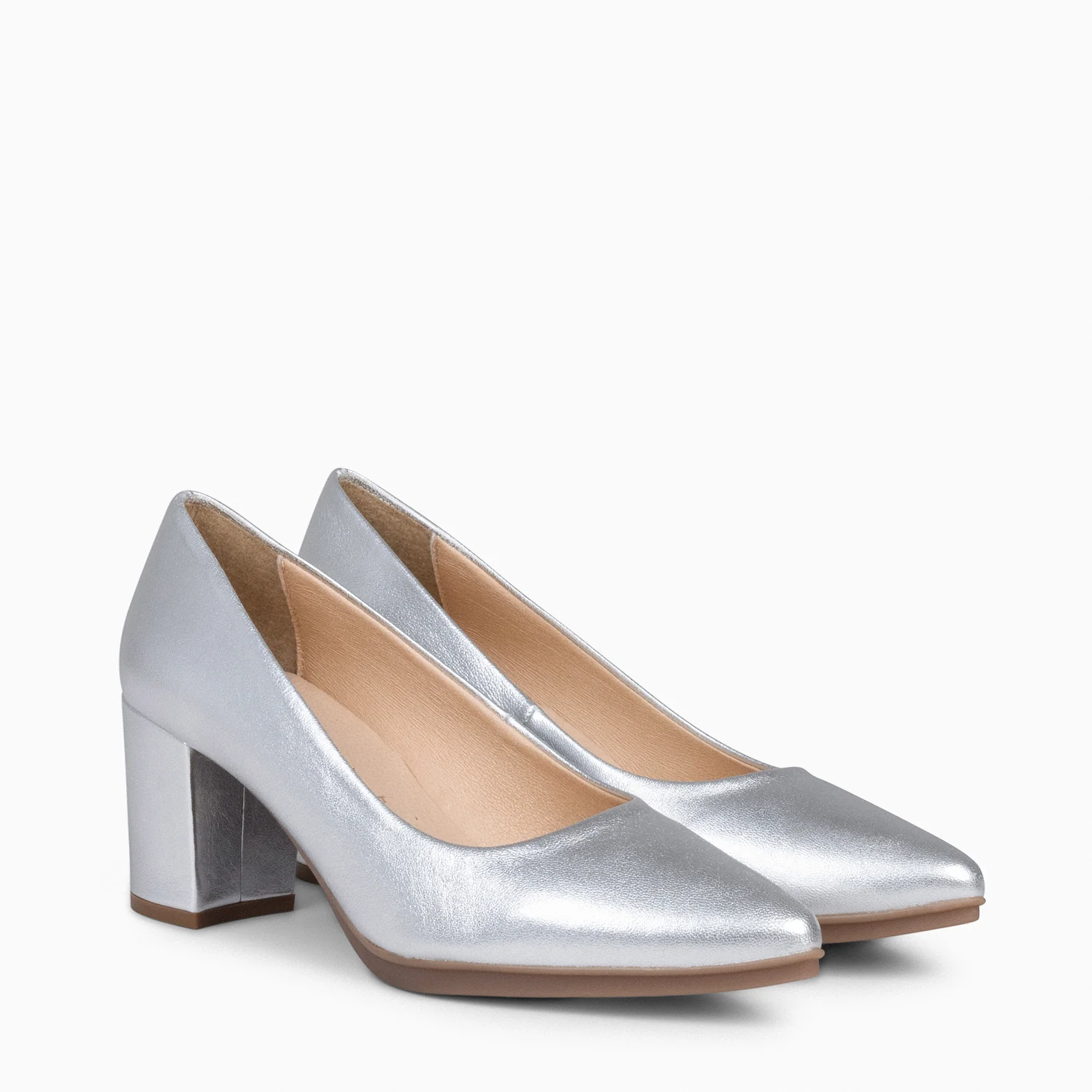 URBAN S SPLASH - Zapatos de tacón metalizados PLATA - Image 4