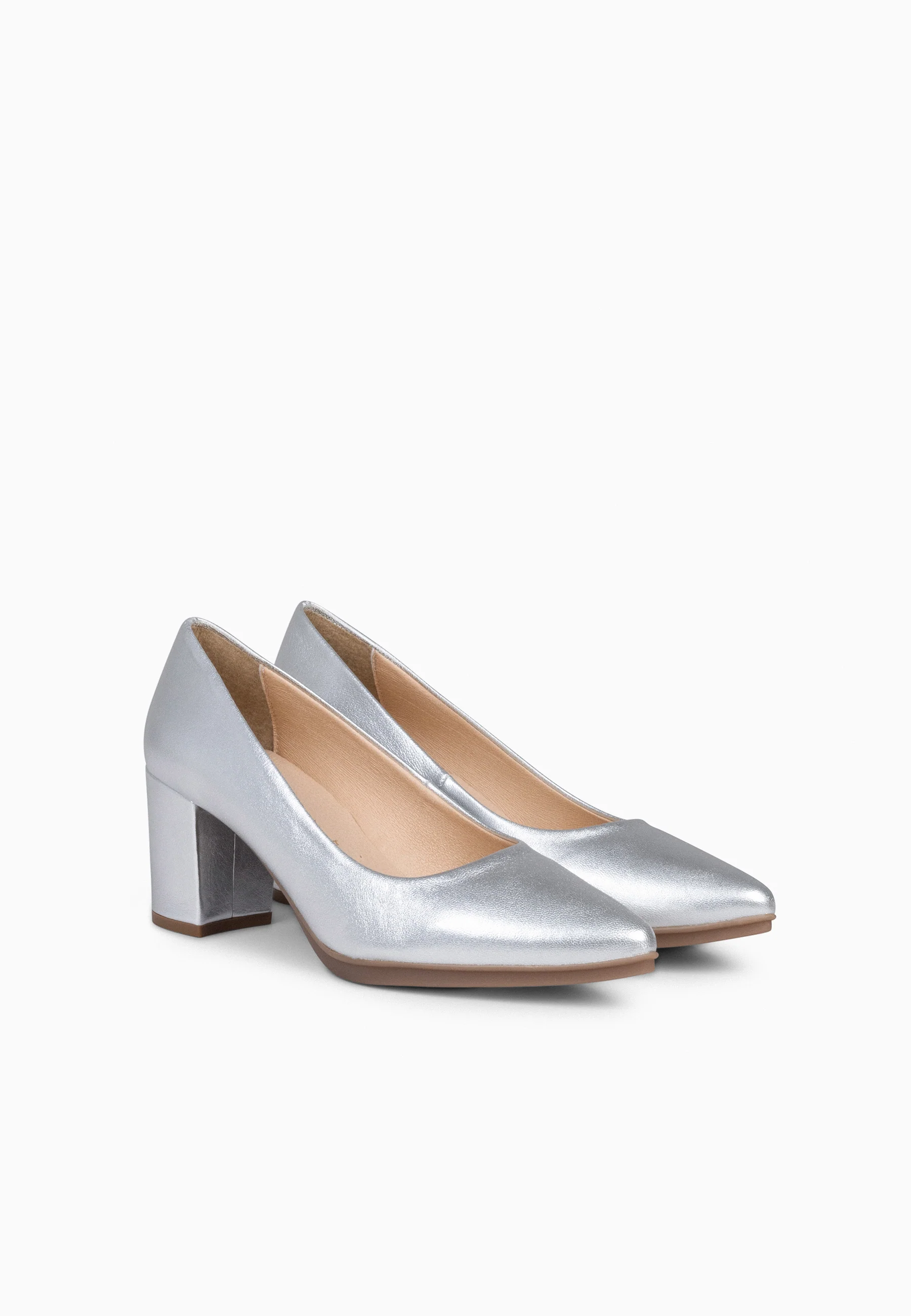 URBAN S SPLASH - Zapatos de tacón metalizados PLATA - Image 7