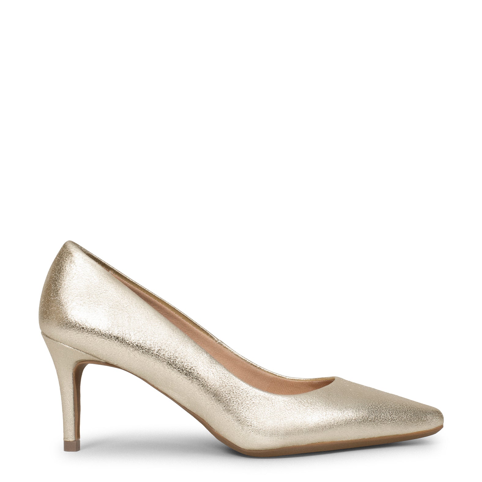 STILETTO SPLASH - Zapatos de tacón de aguja Metalizados PLATINO - Image 3