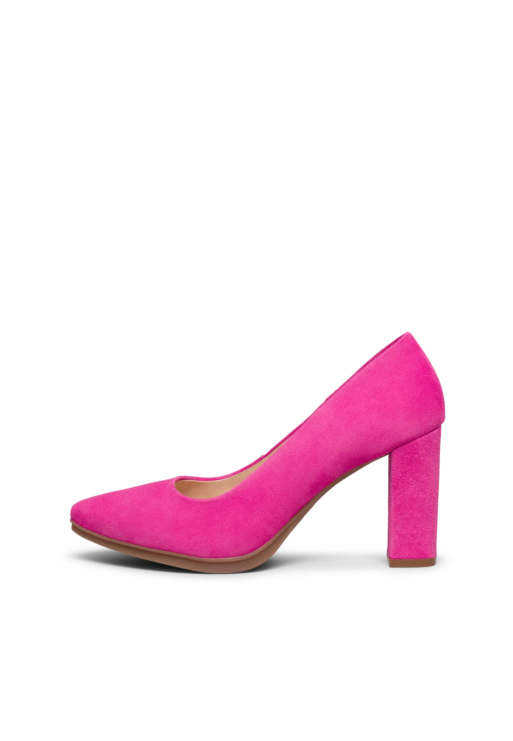 URBAN - Zapatos de tacón alto de ante FUCSIA - Image 6