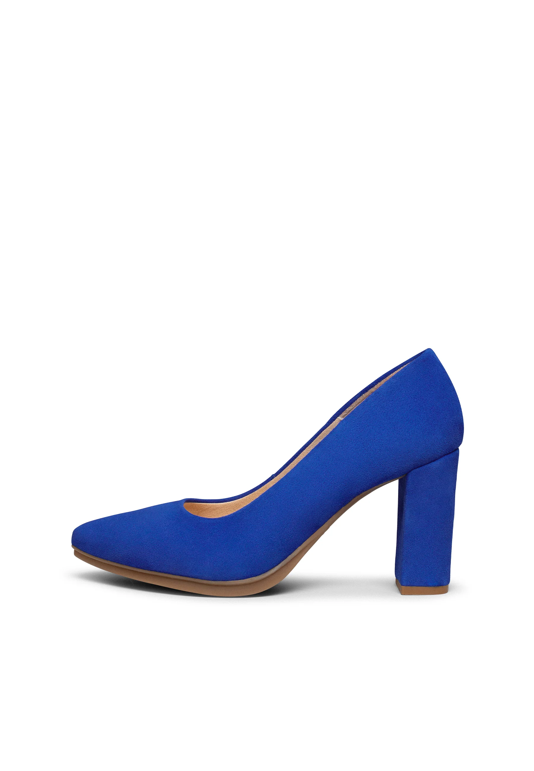 URBAN - Zapatos de tacón alto de ante AZUL ELÉCTRICO - Image 6