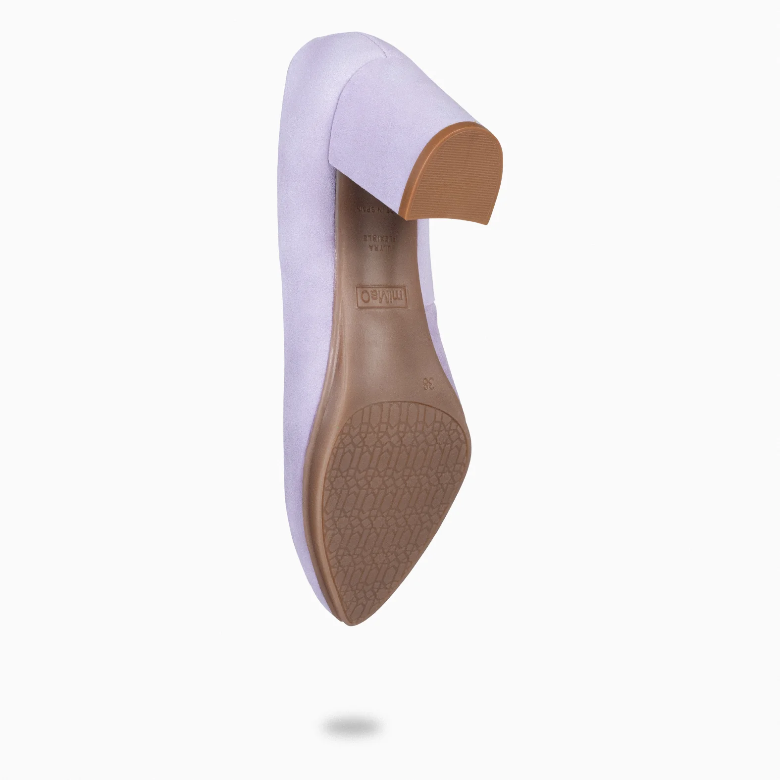 URBAN S - Zapato de tacón medio ante LILA - Image 6
