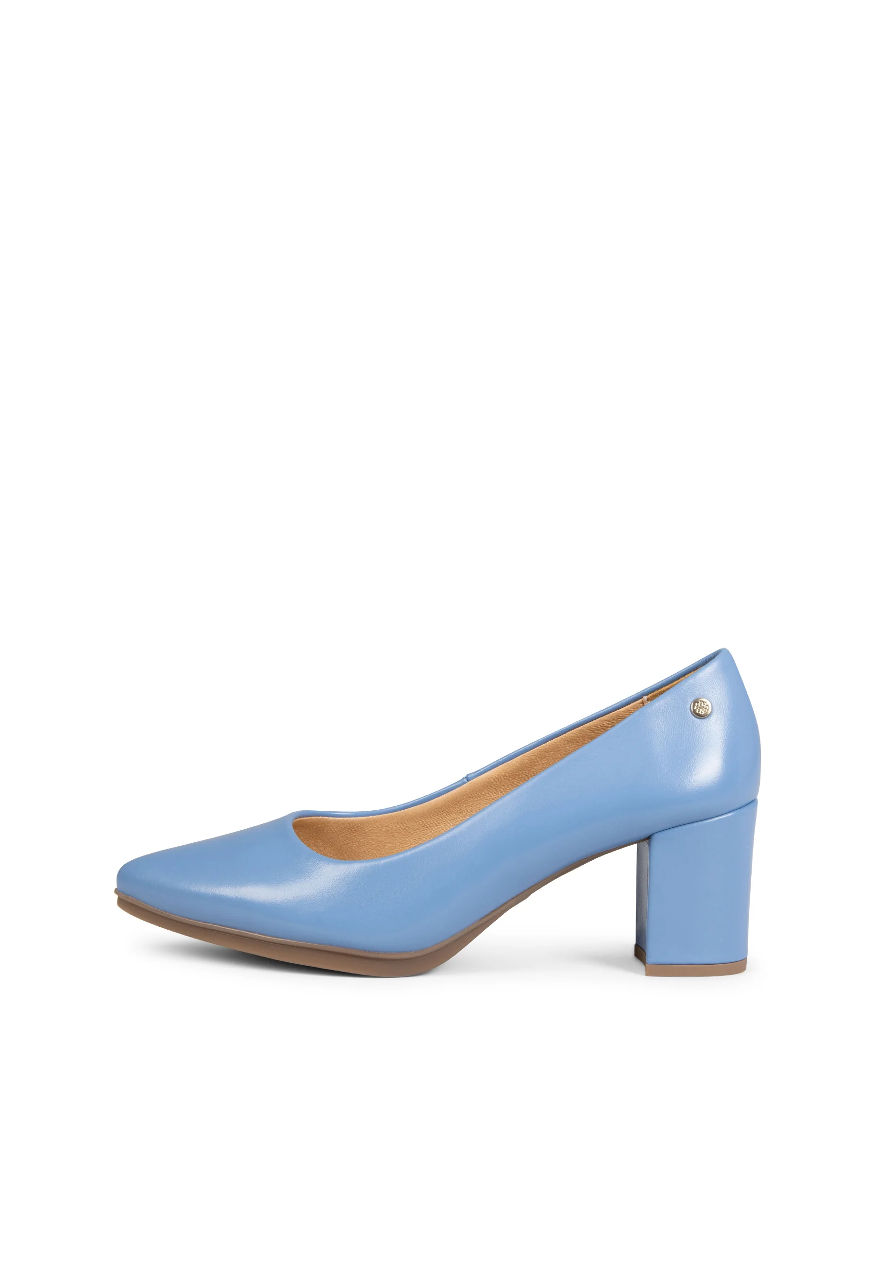 URBAN S SALÓN - Zapatos de tacón medio de napa AZUL - Image 6