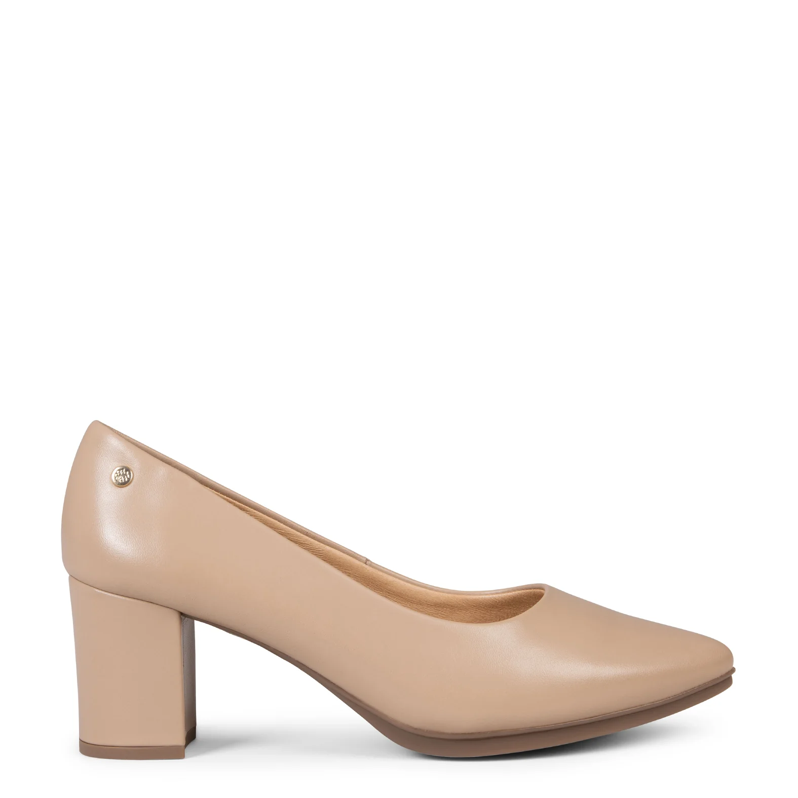 URBAN S SALÓN - Zapatos de tacón medio de napa TIERRA - Image 3