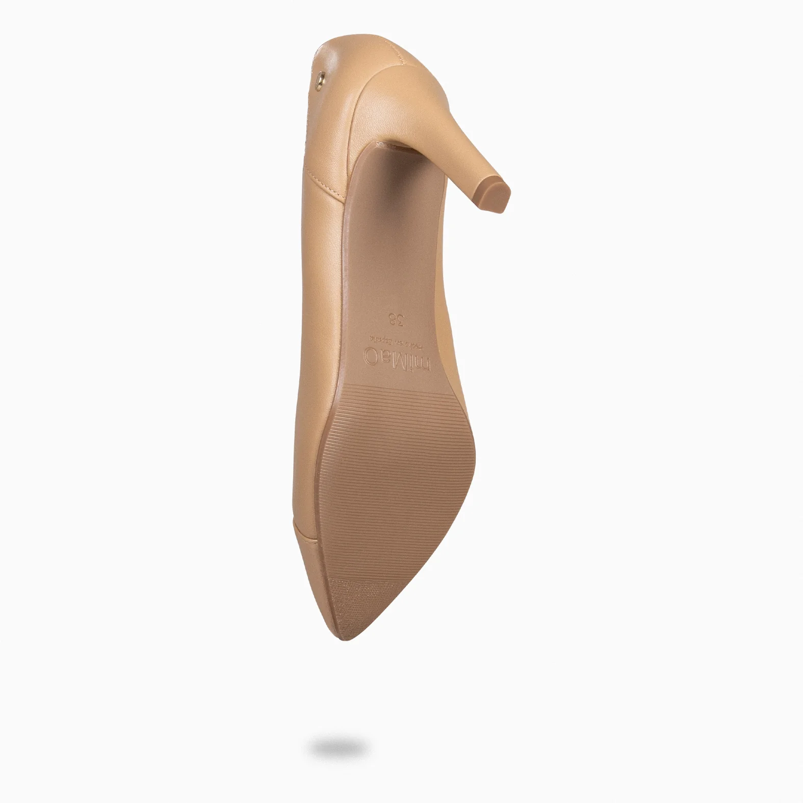 GLAM - Zapatos elegantes de tacón alto CAMEL - Image 10