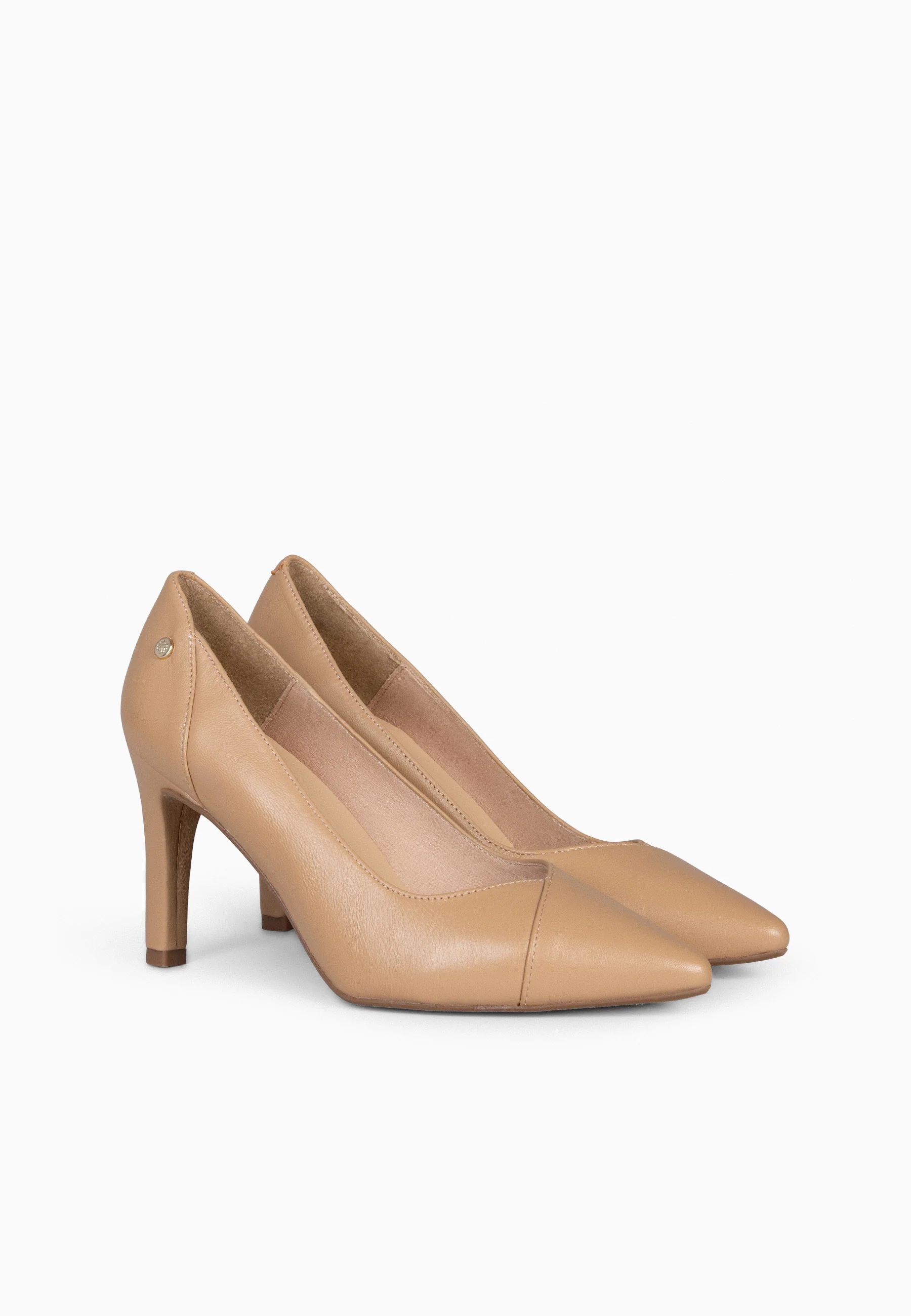 GLAM - Zapatos elegantes de tacón alto CAMEL - Image 7