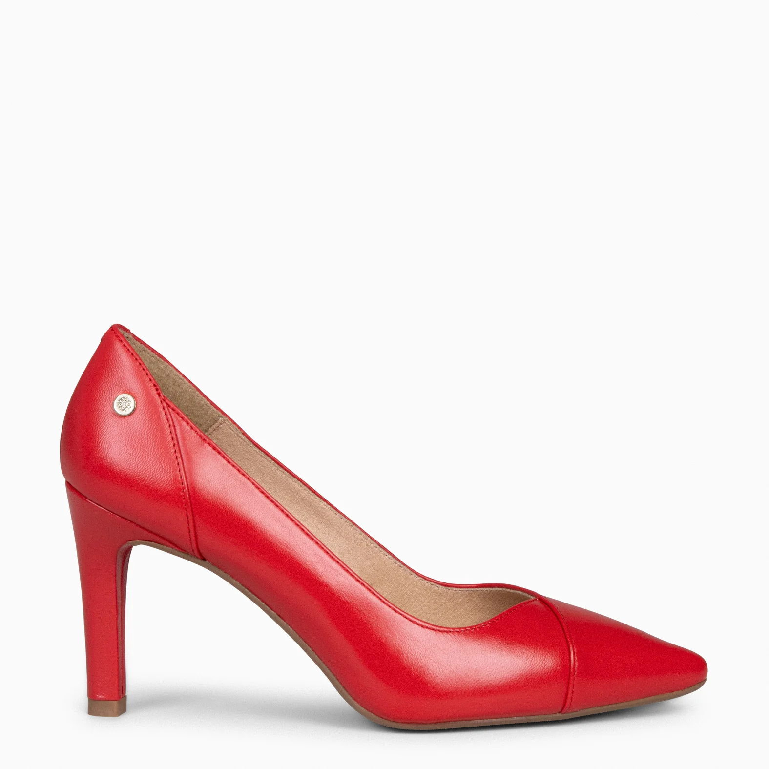 GLAM - Zapatos elegantes de tacón alto ROJO - Image 2