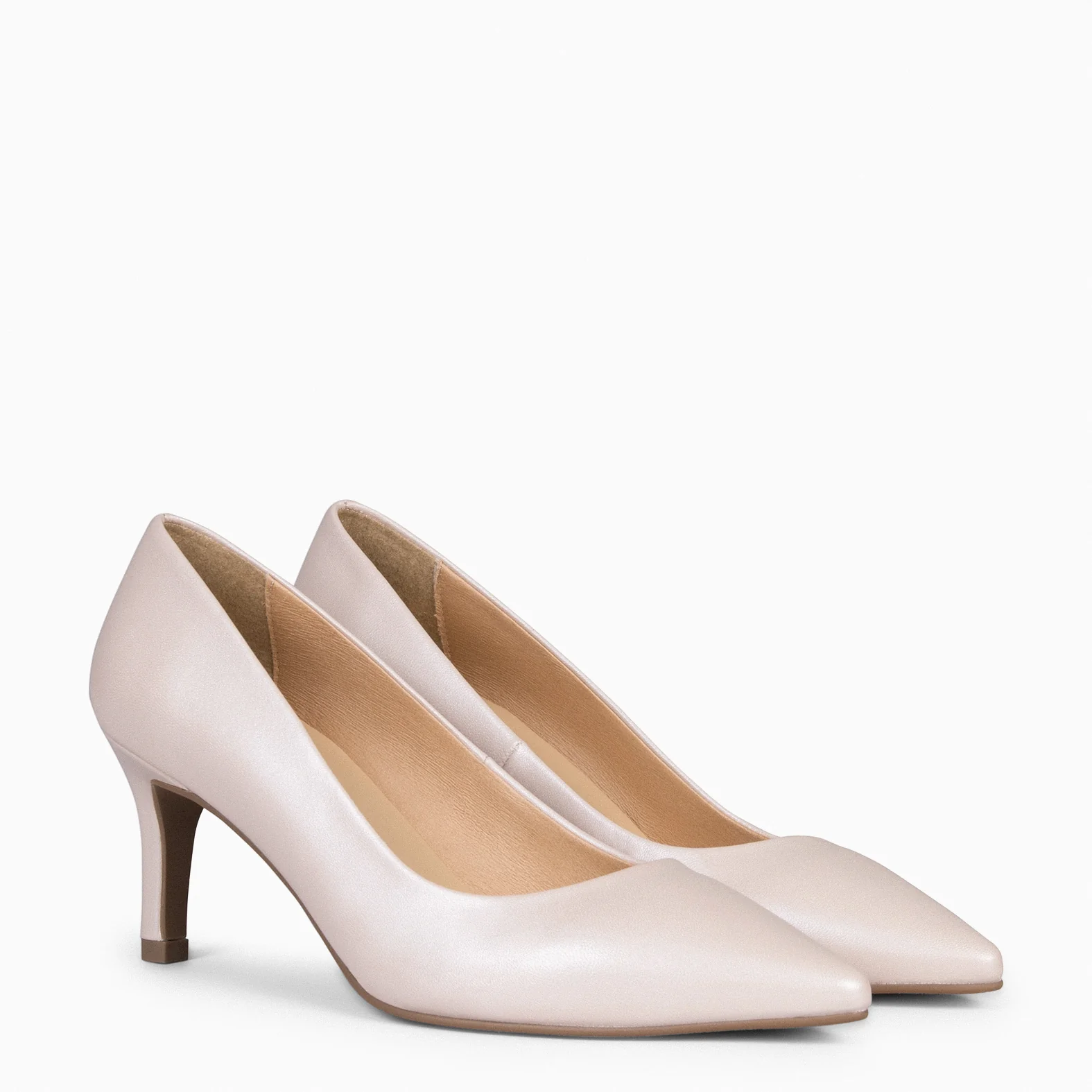 STILETTO SALÓN - Zapatos de tacón de aguja NUDE NACARADO - Image 4