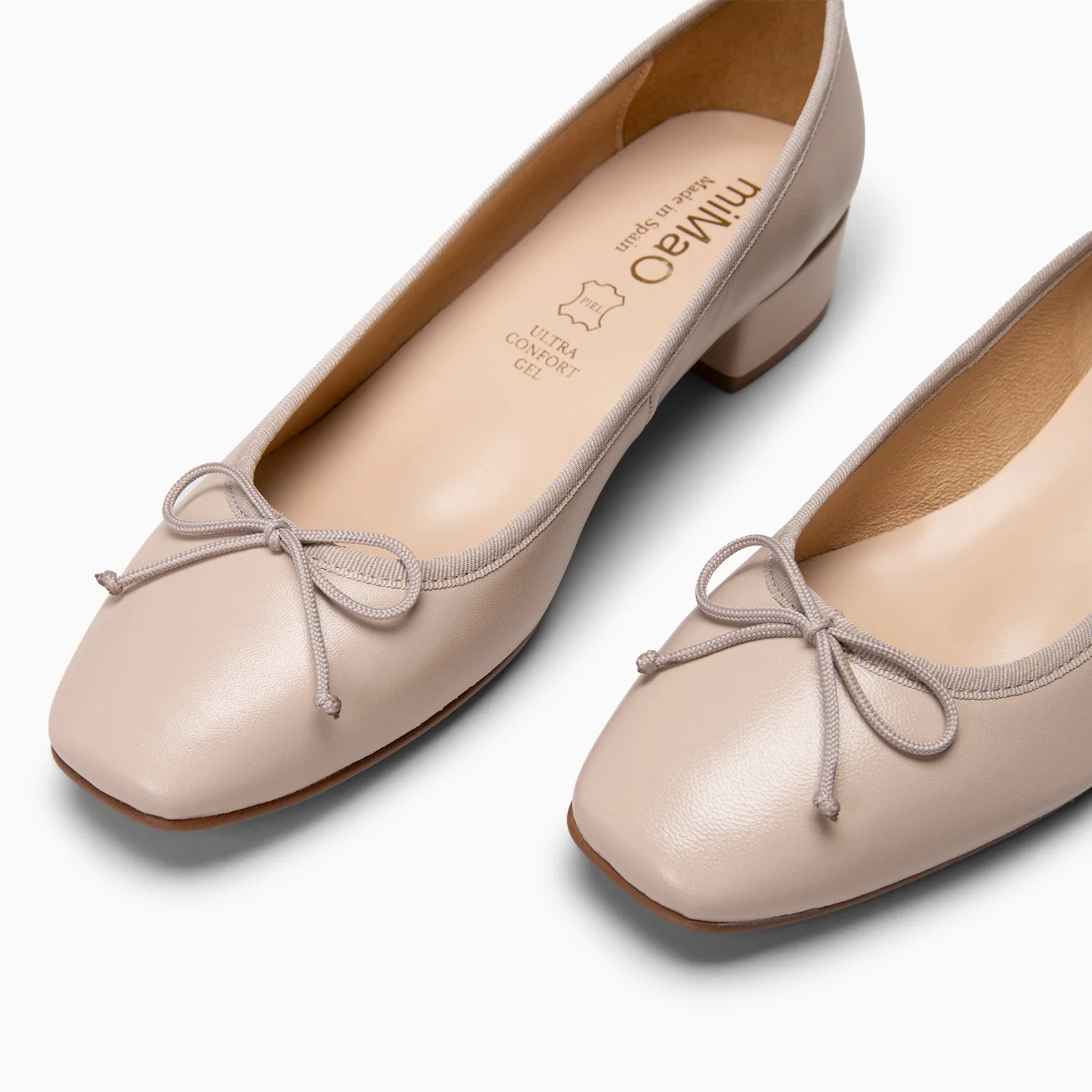 OPERA - Bailarinas con tacón BEIGE - Image 5