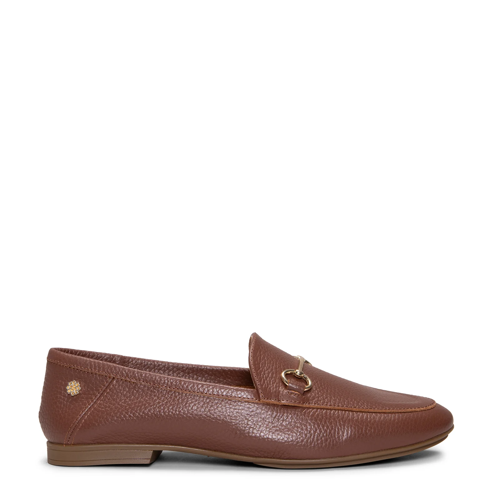 STYLE - Mocasines planos con adorno metalizado MARRÓN - Image 3