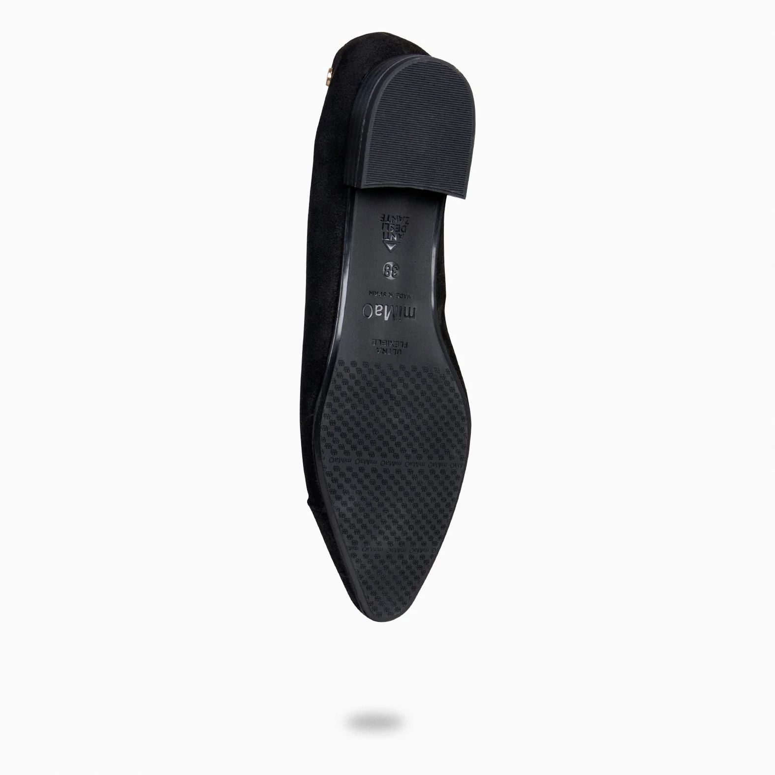 MARIE - Zapatos de tacón Bajo de punta fina NEGRO - Image 10