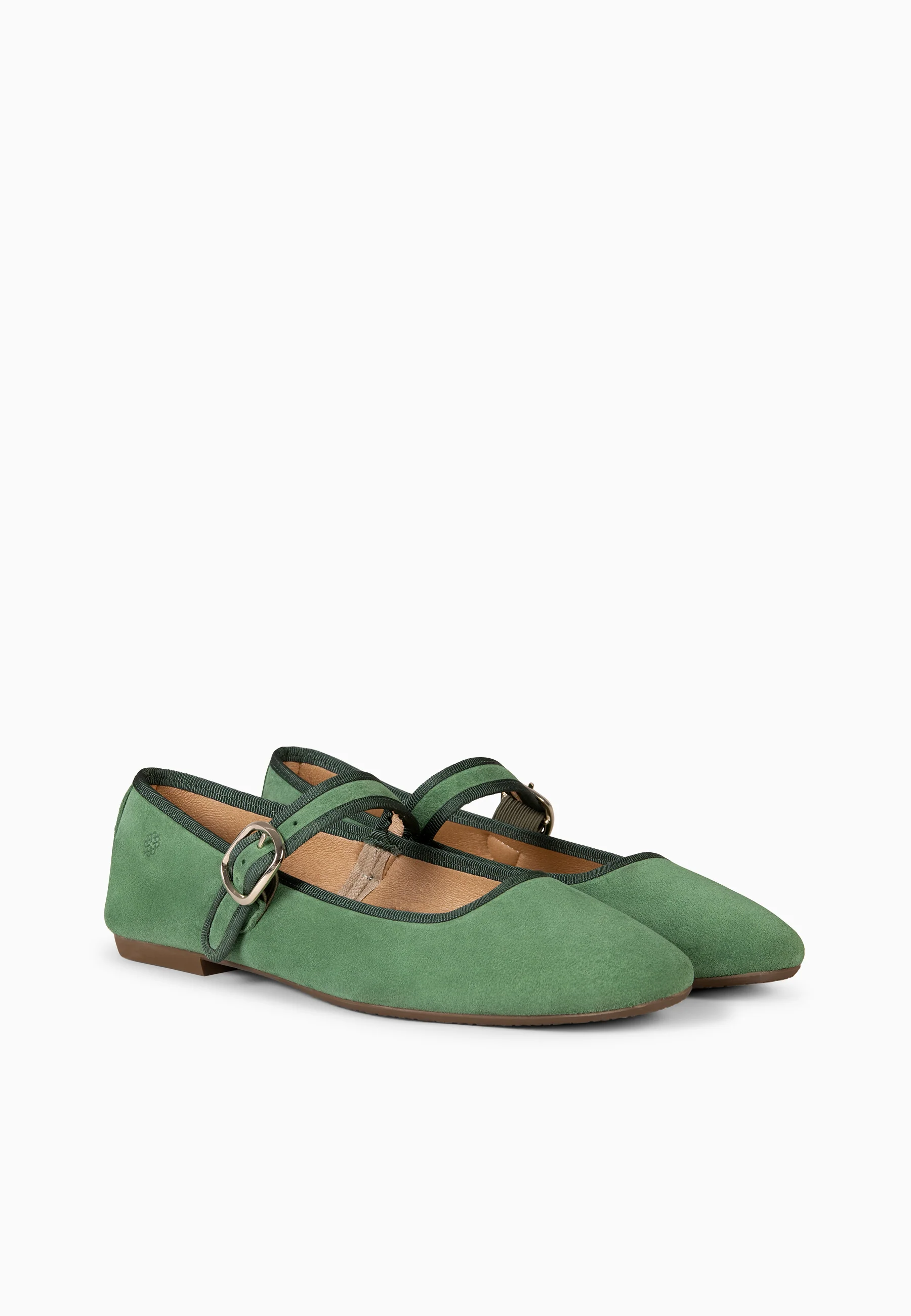 CLARA - Mercedita con puntera cuadrada VERDE - Image 7