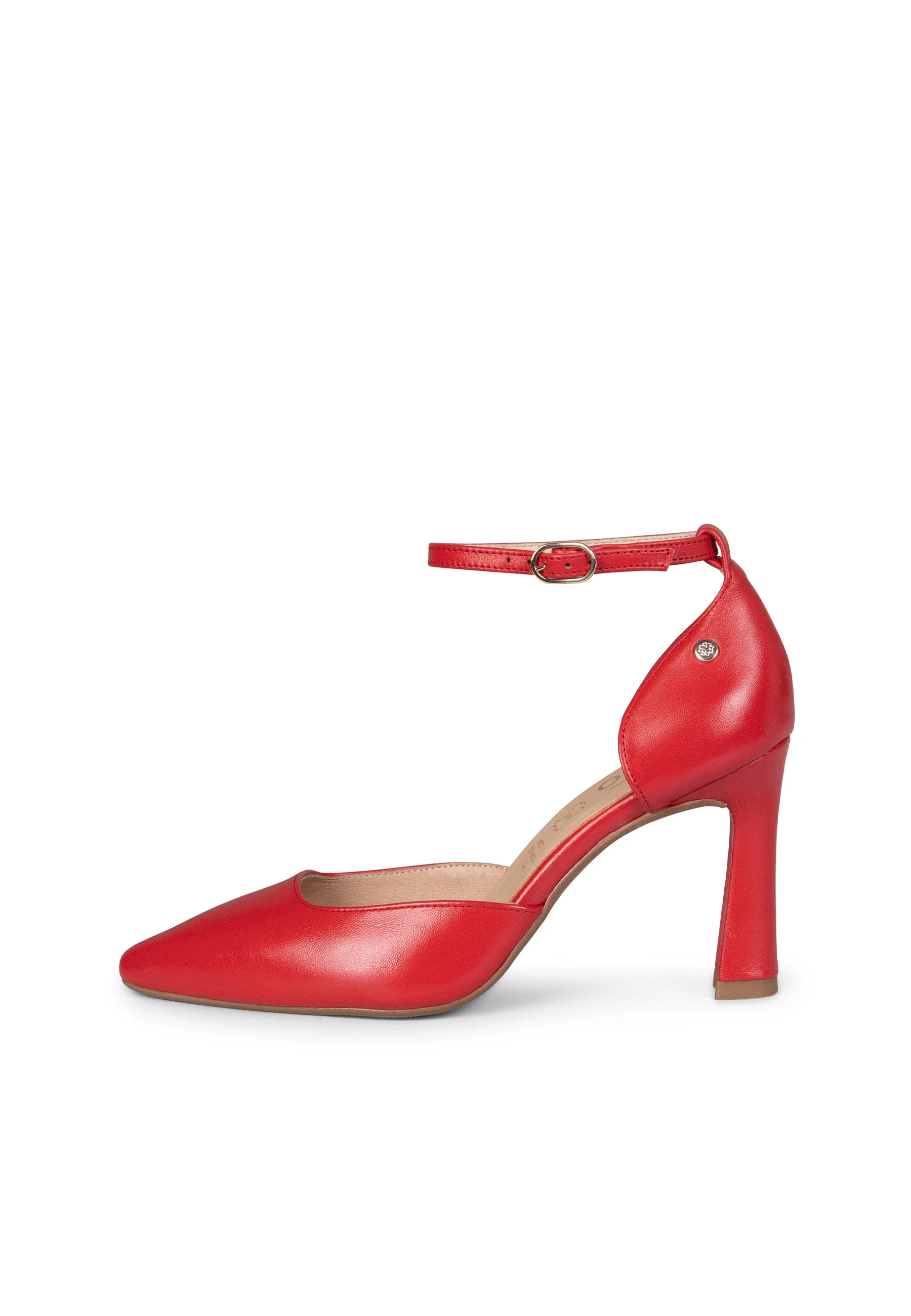 AINHOA - Zapato de tacón punta fina ROJO - Image 6