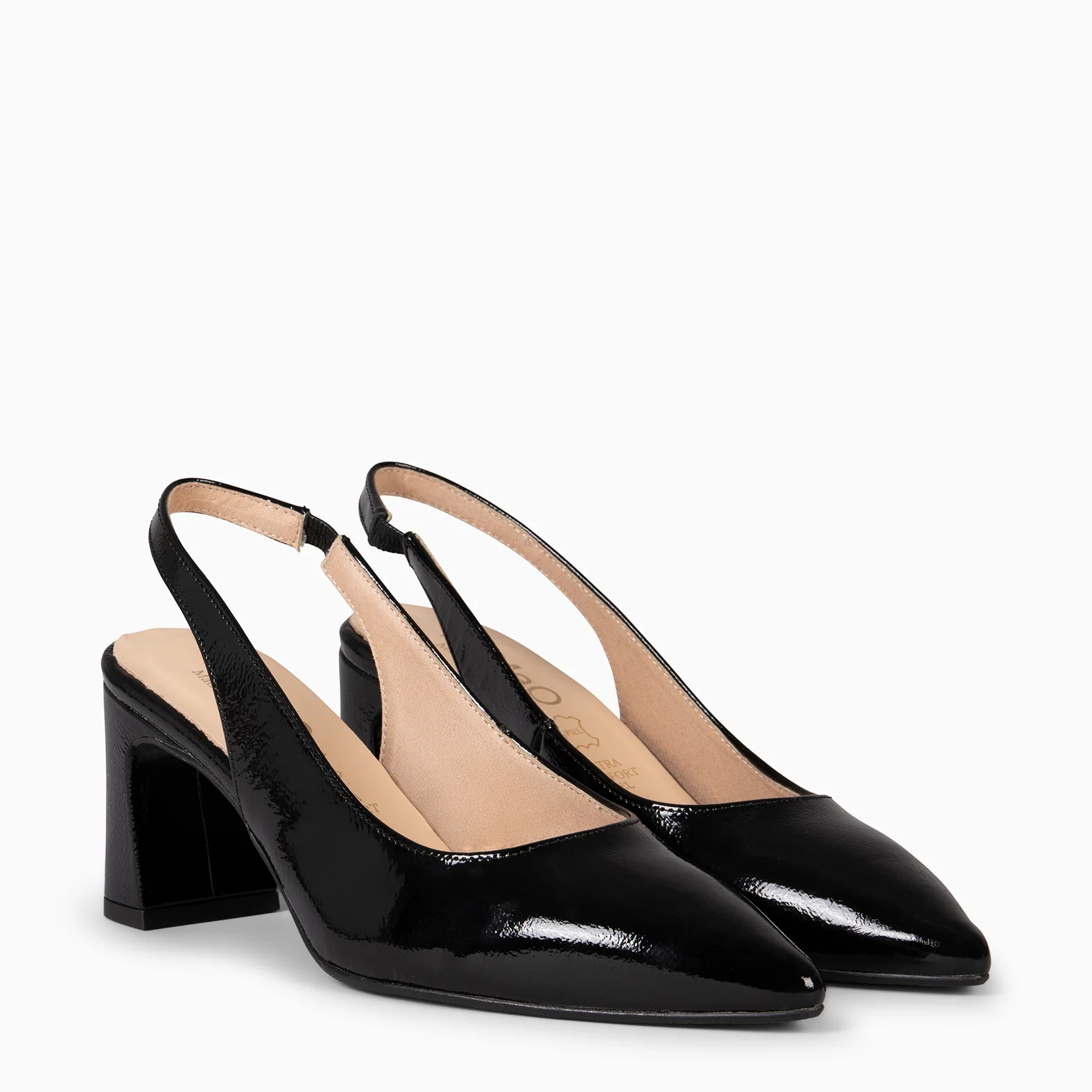 MIRIAM - Zapato destalonado NEGRO - Image 4
