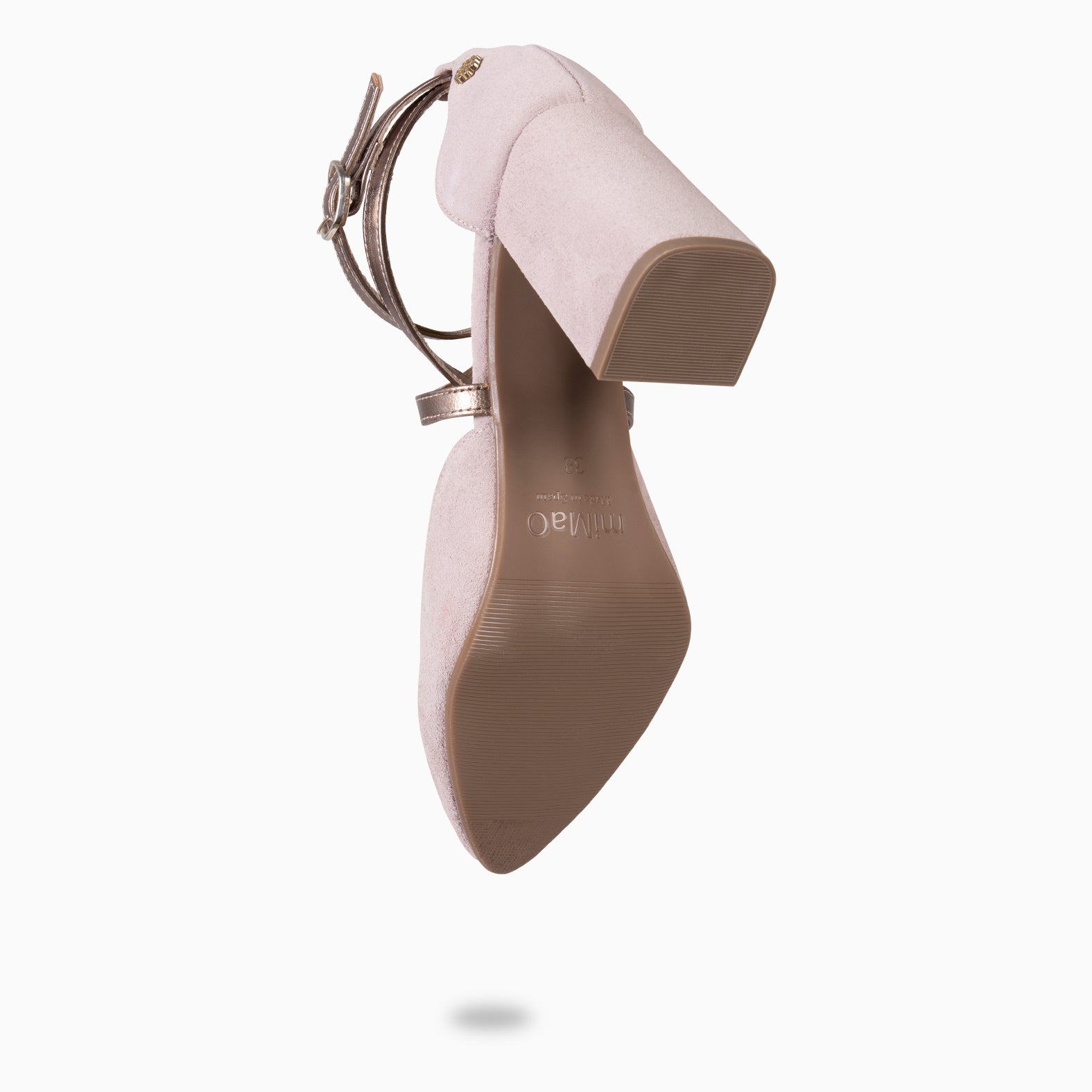 ARIEL - Zapato de tacón ancho ROSA METAL - Image 10