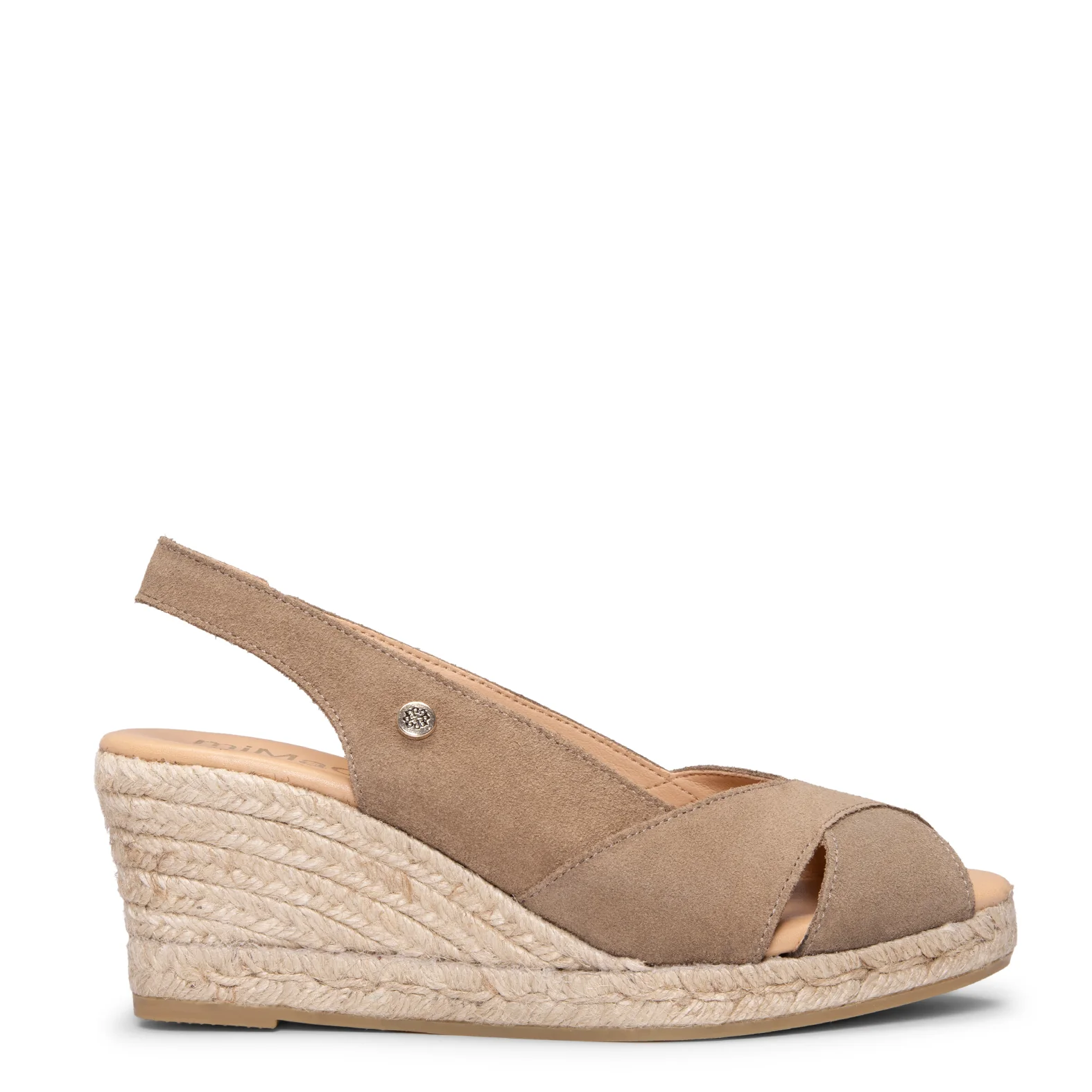 ATTICA - Cuñas de esparto altas TAUPE - Image 3