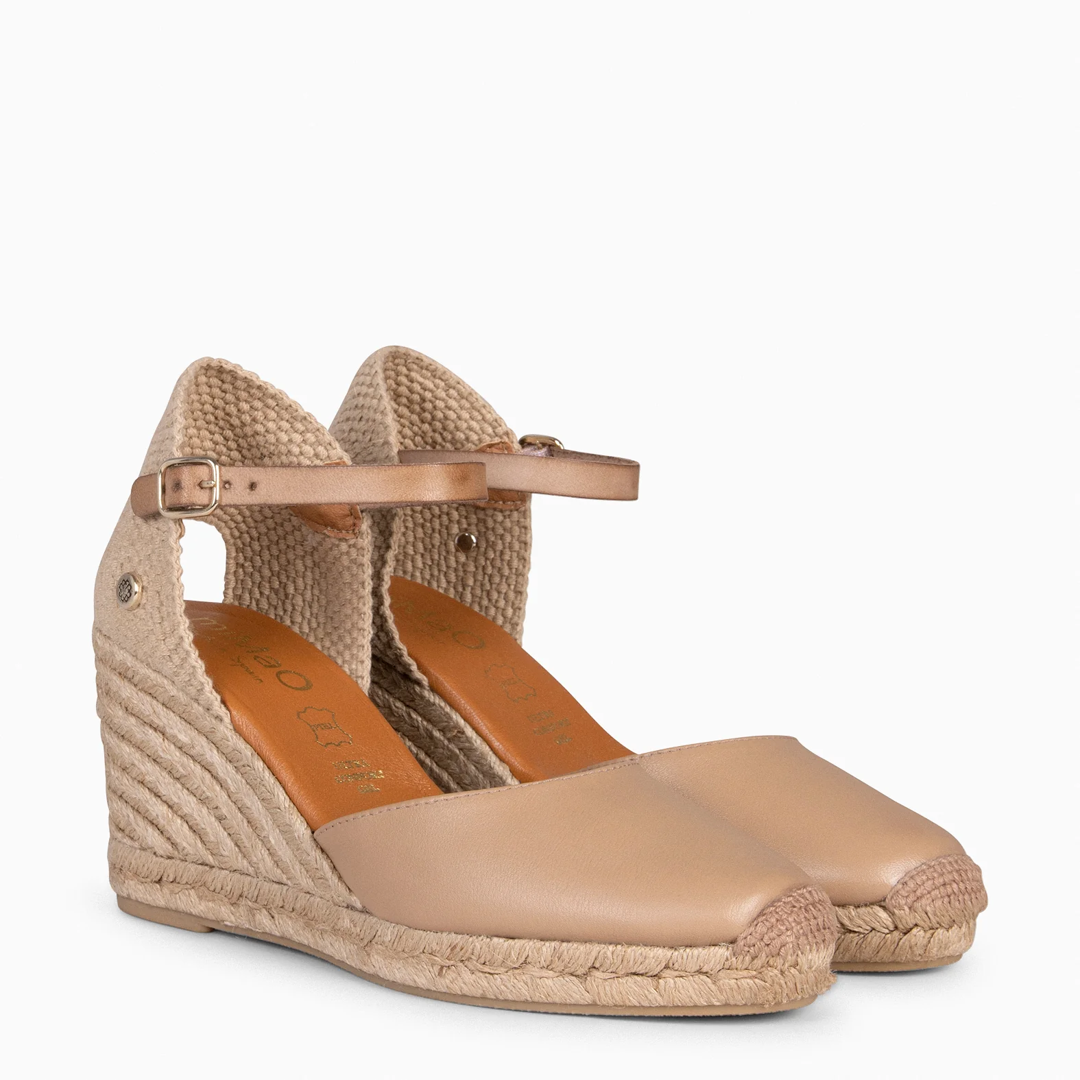 GIO - Cuñas de esparto altas TAUPE - Image 6
